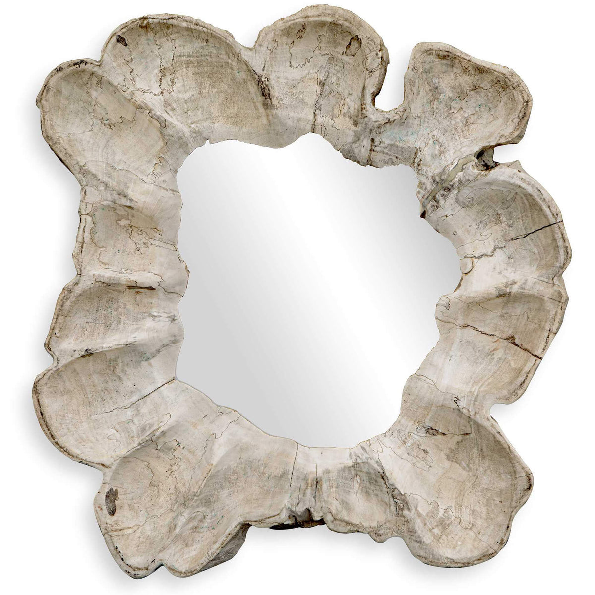 Ariadne Round Wood Mirror Uttermost
