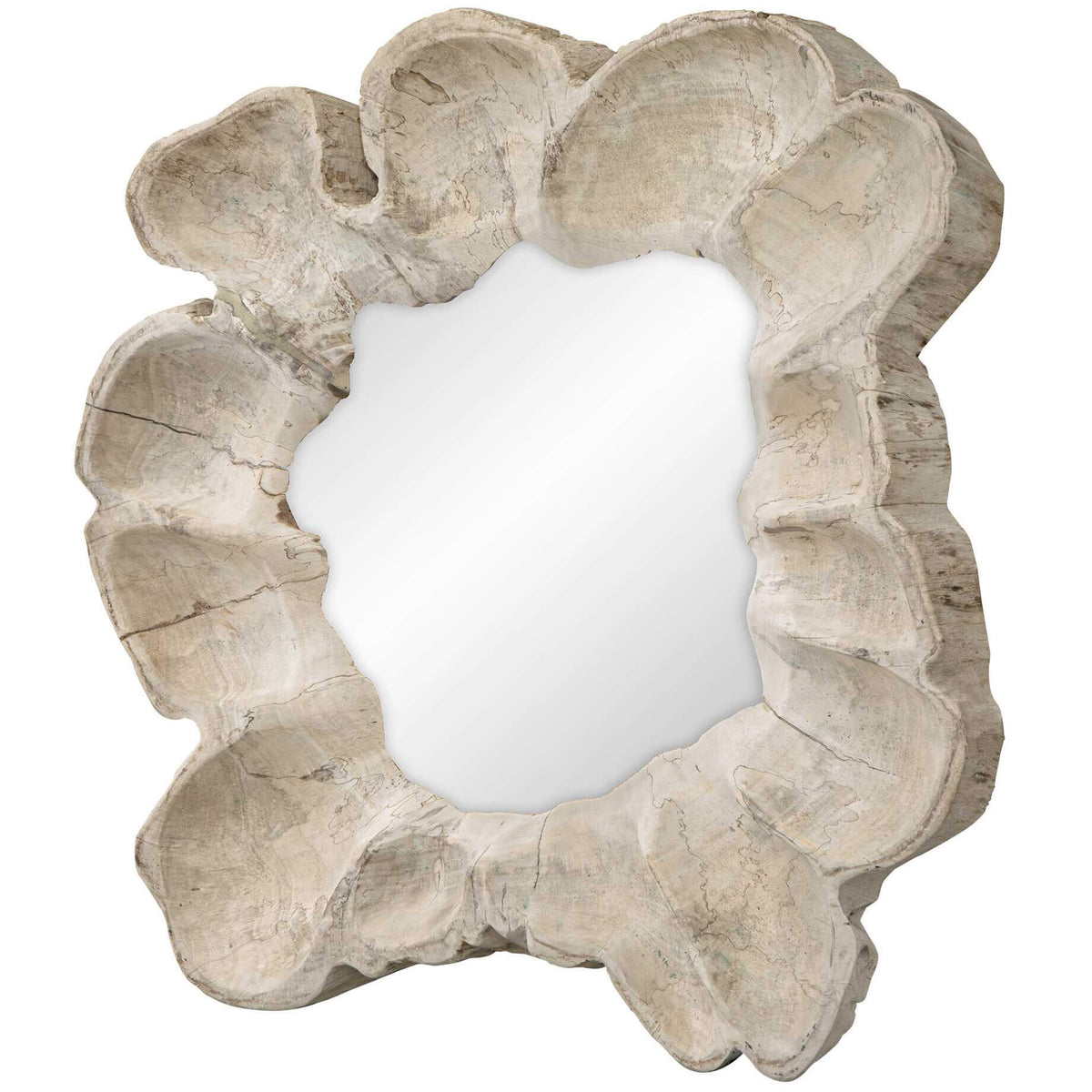 Ariadne Round Wood Mirror Uttermost