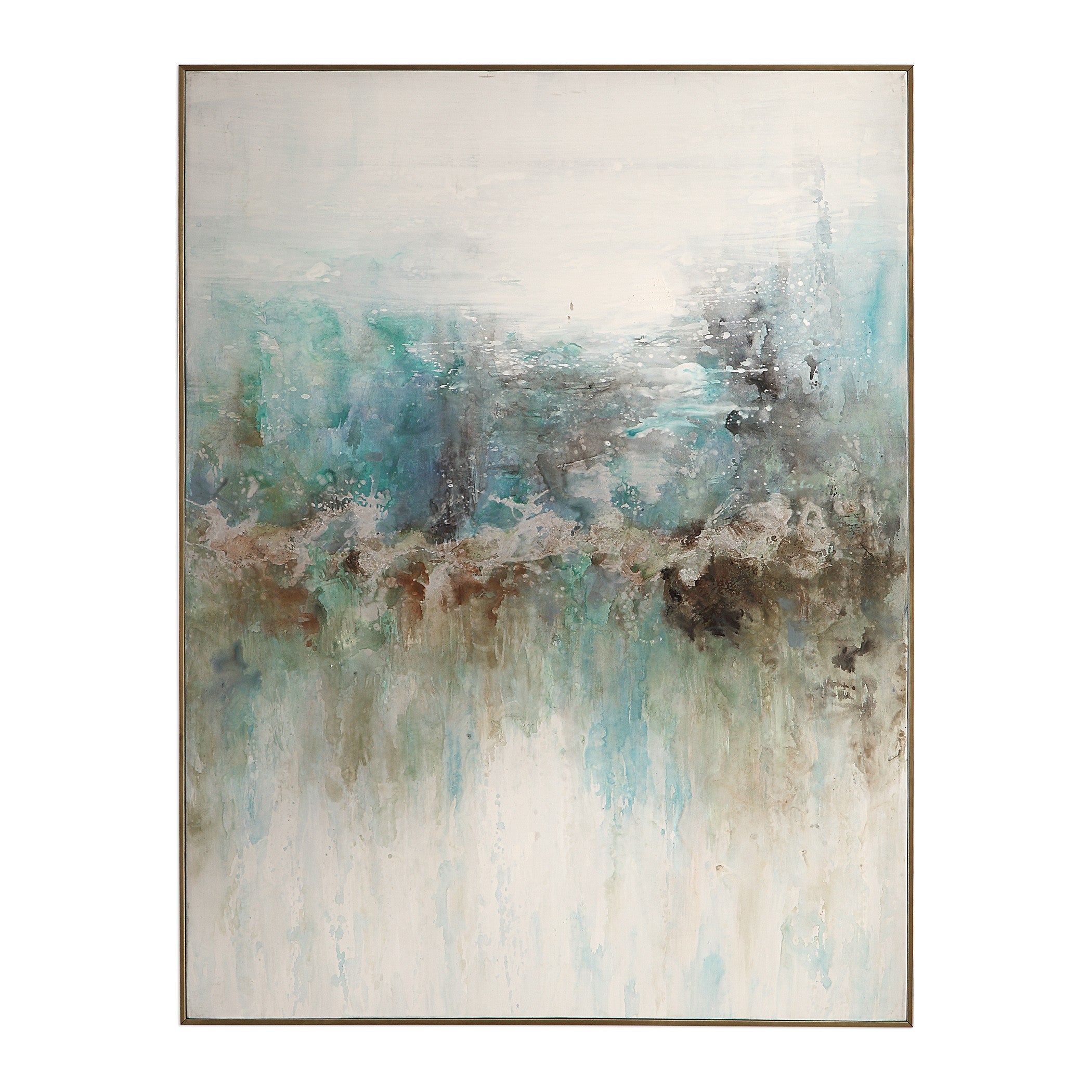 Mountain Top Abstract Art by Uttermost