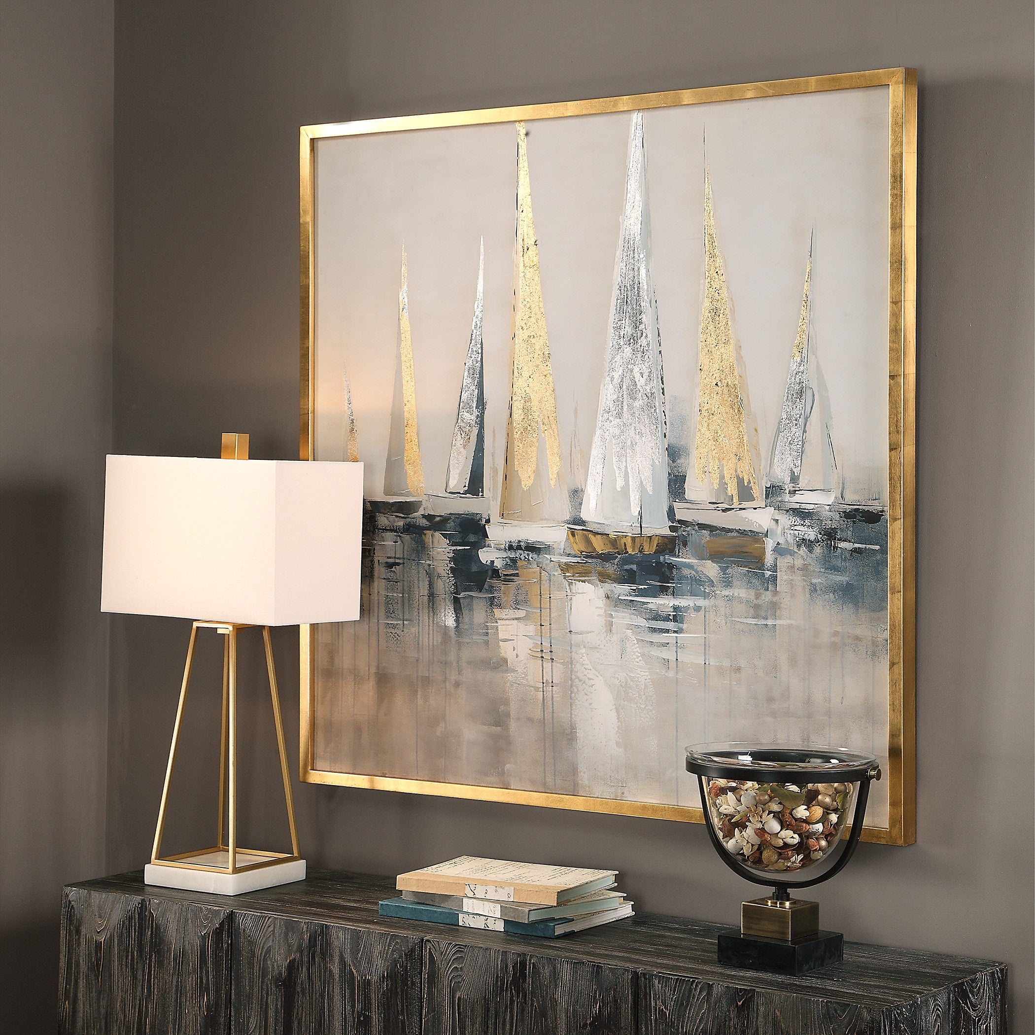 Regatta Nautical Art by Uttermost