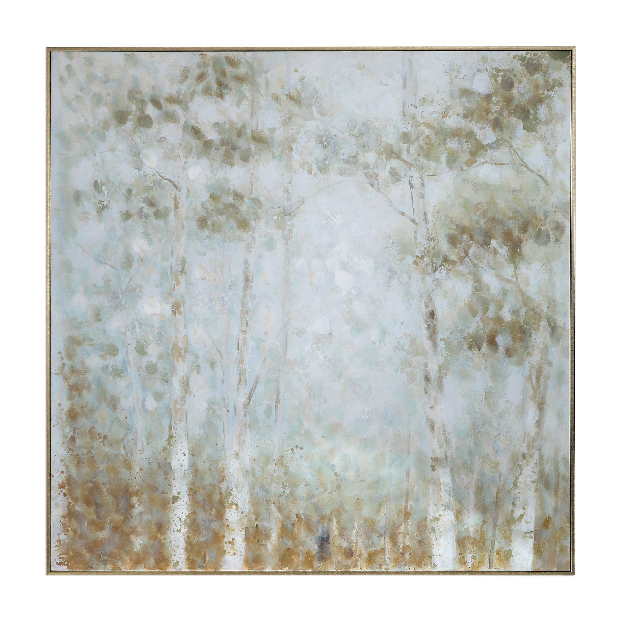 Cotton Woods Hand Painted Canvas by Uttermost