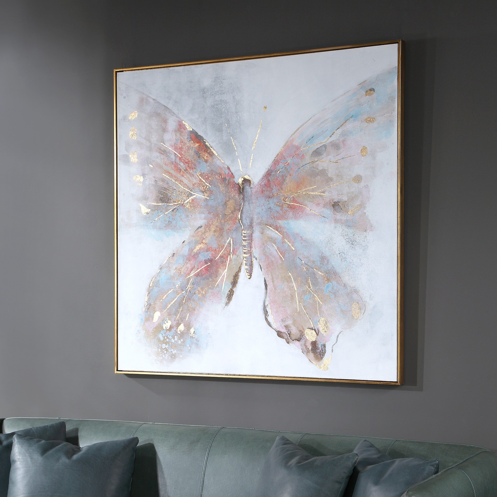 Free Flying Hand Painted Canvas by Uttermost