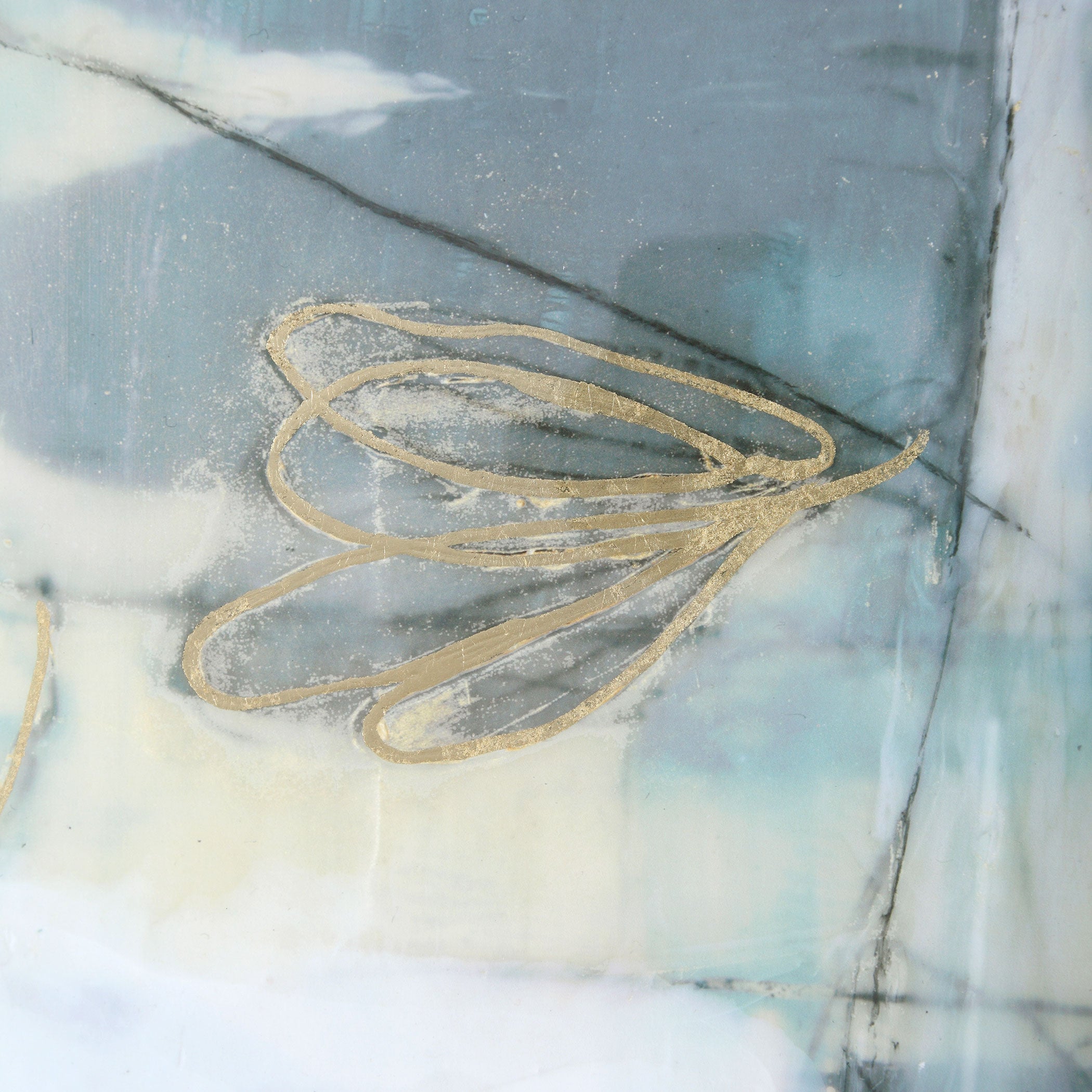 Gilded Whimsy Abstract Prints - Set of 2 by Uttermost