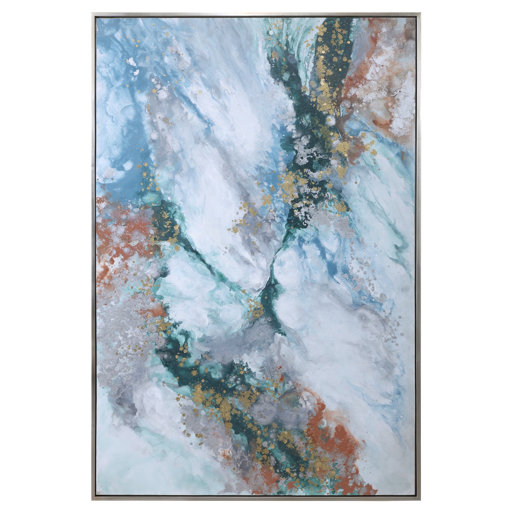 Mercury Hand Abstract Art by Uttermost