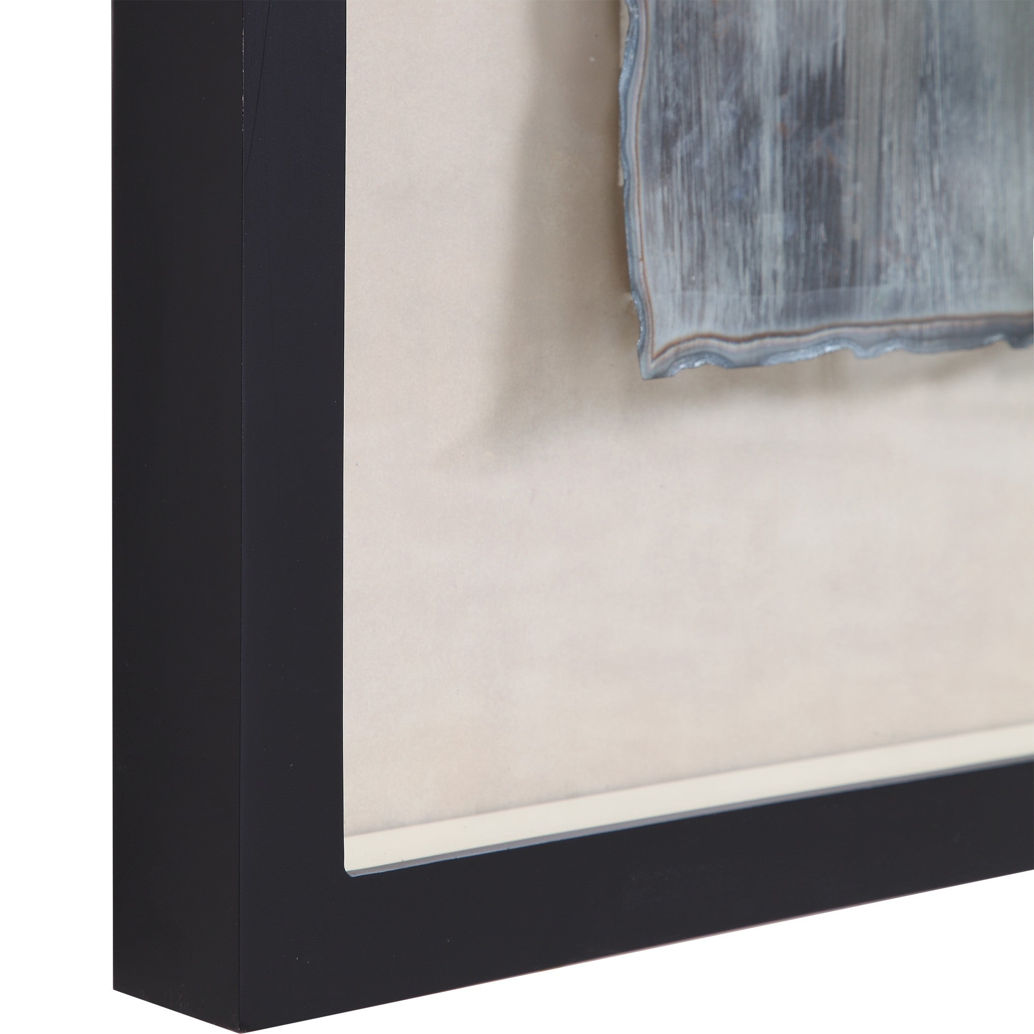 Rustic Patina Abstract Shadow Box by Uttermost