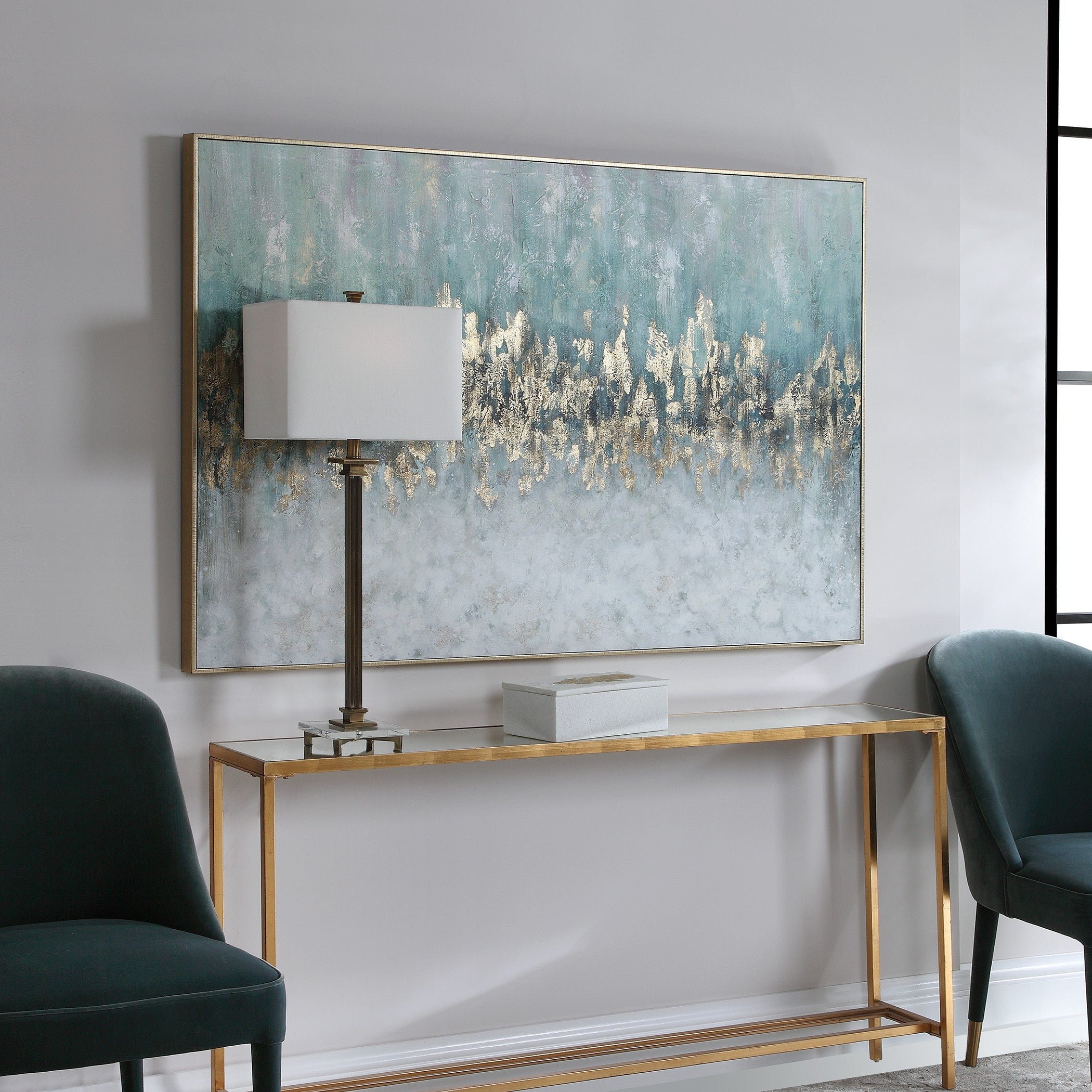 Divide Hand Painted Art by Uttermost