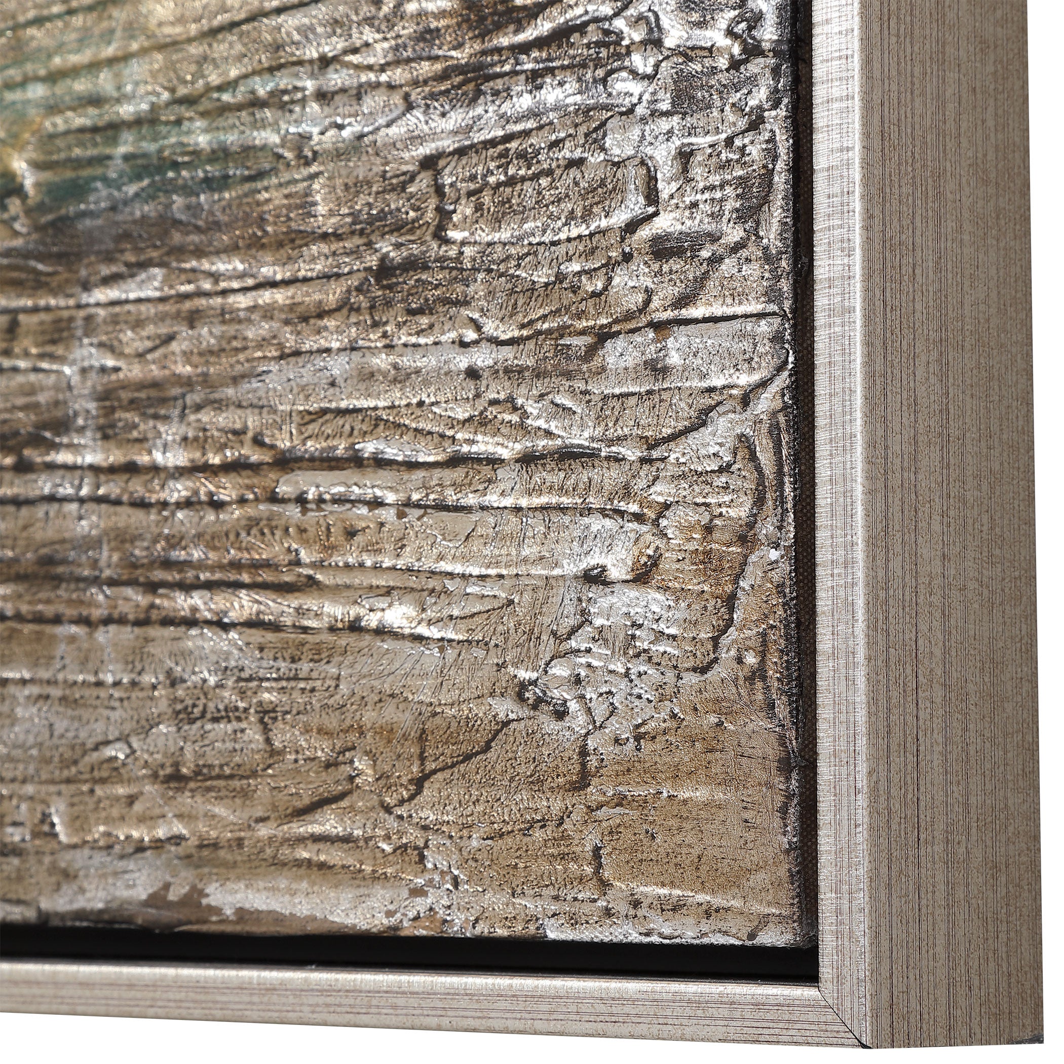 Desert Rain Hand Painted Abstract Art by Uttermost
