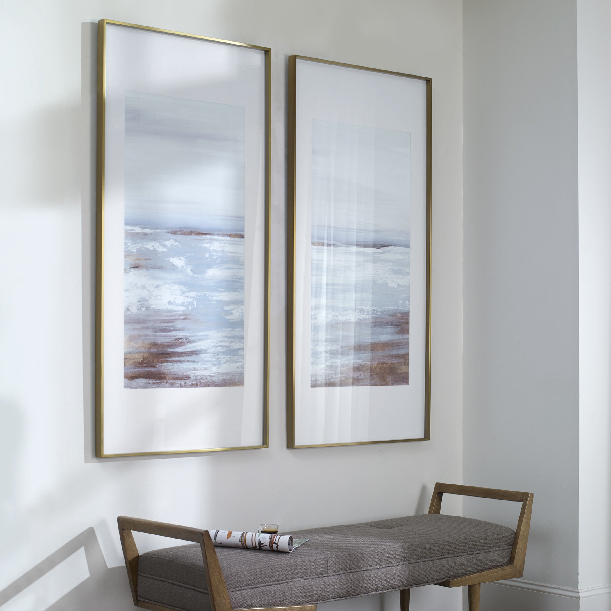 Coastline Framed Prints - Set of 2 by Uttermost
