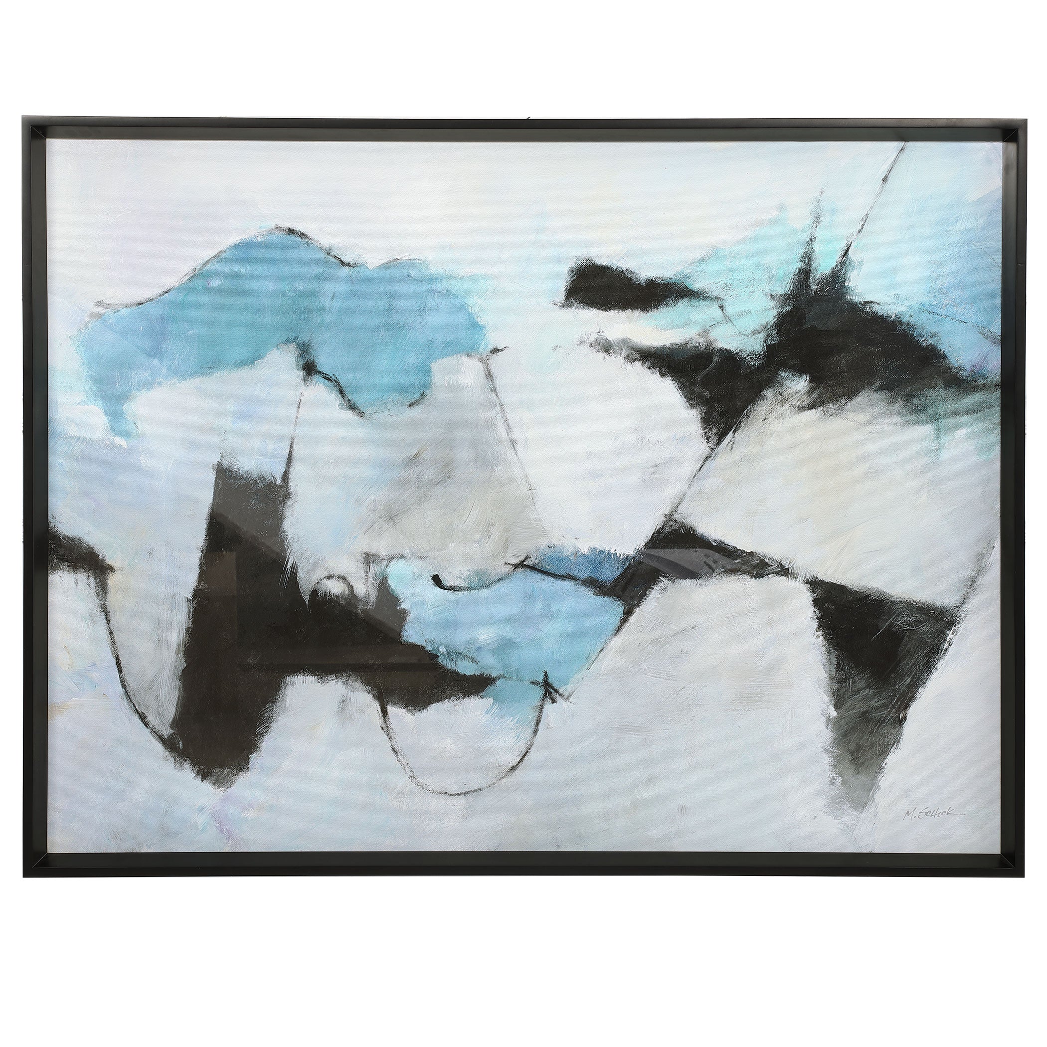 Winter Crop Abstract Print by Uttermost