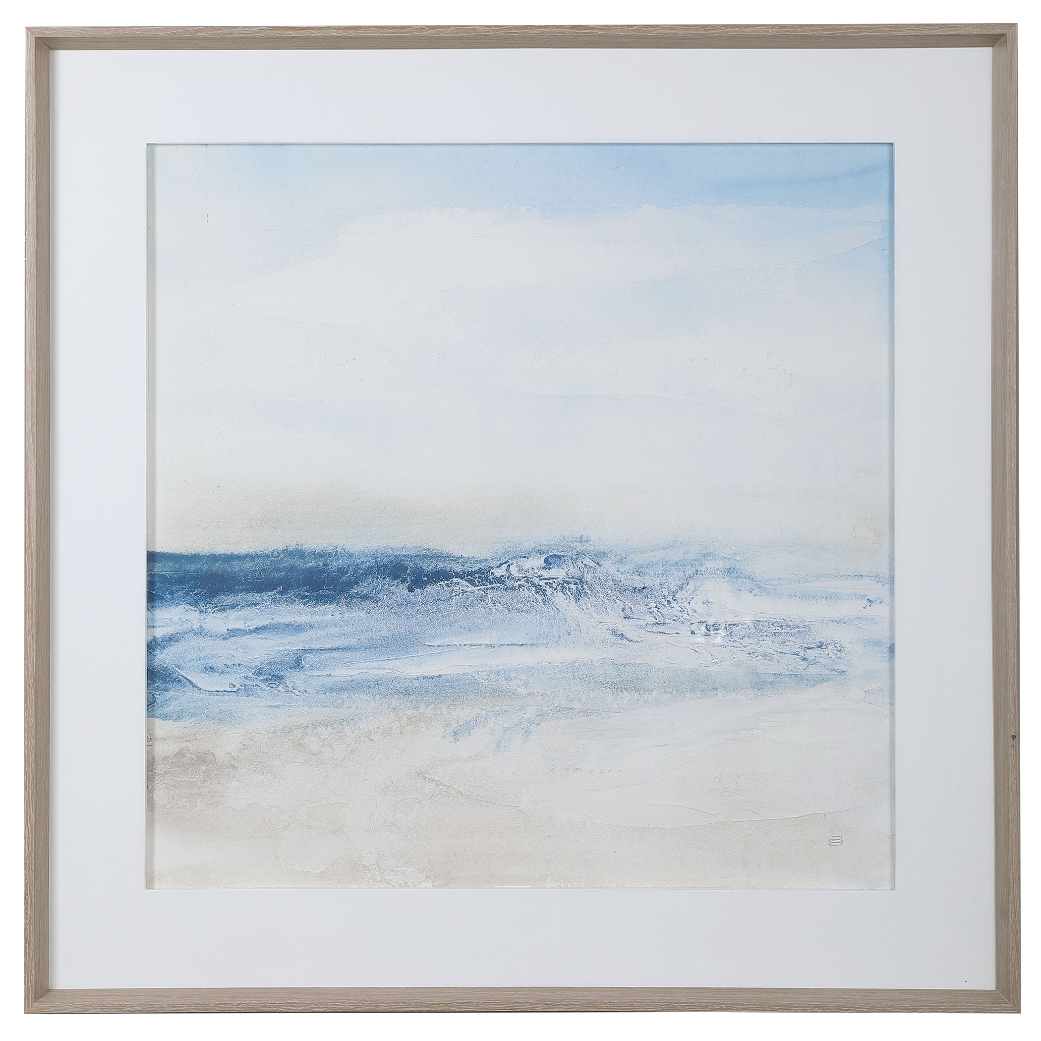 Surf And Sand Framed Print by Uttermost
