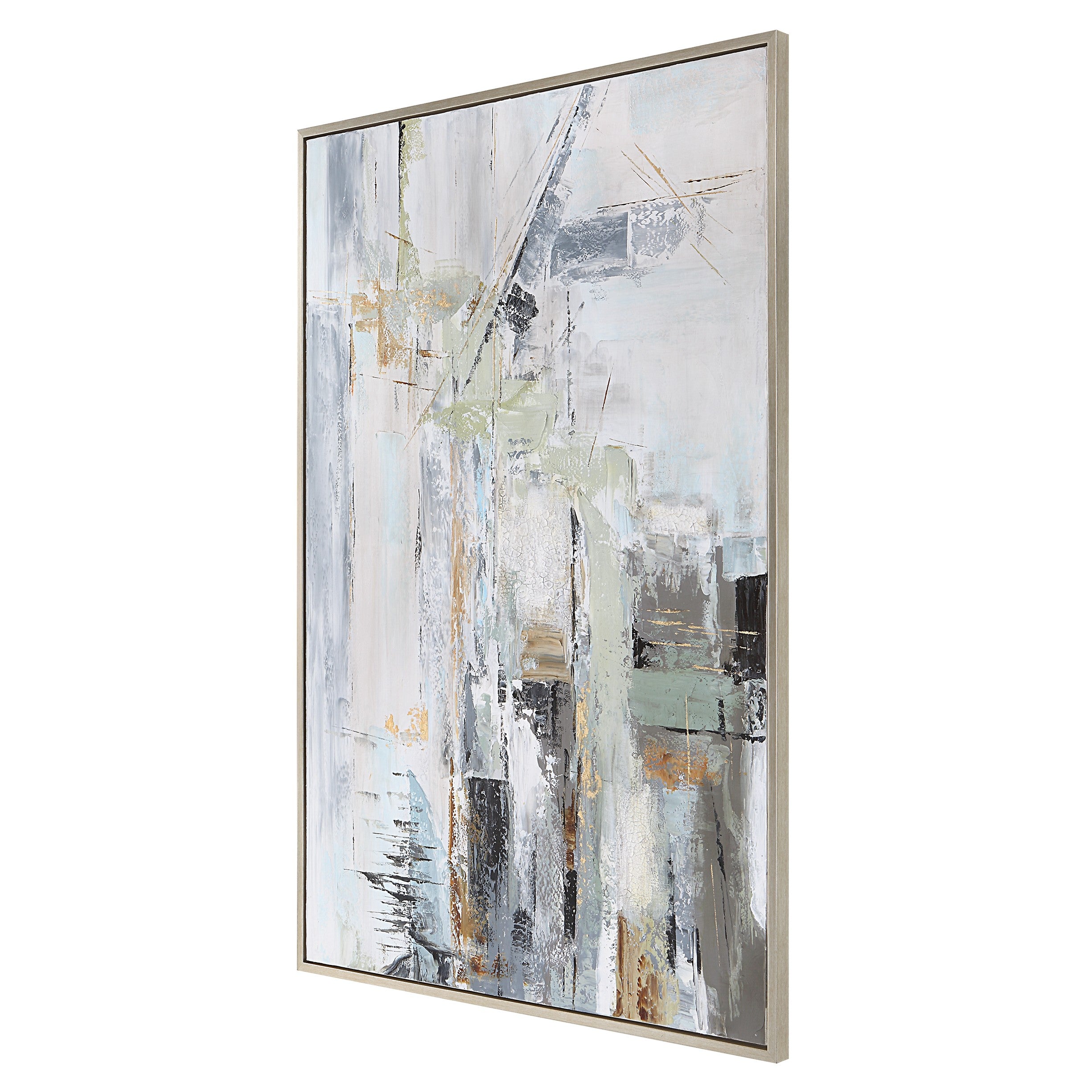 Natural Springs Hand Painted Canvas Art by Uttermost