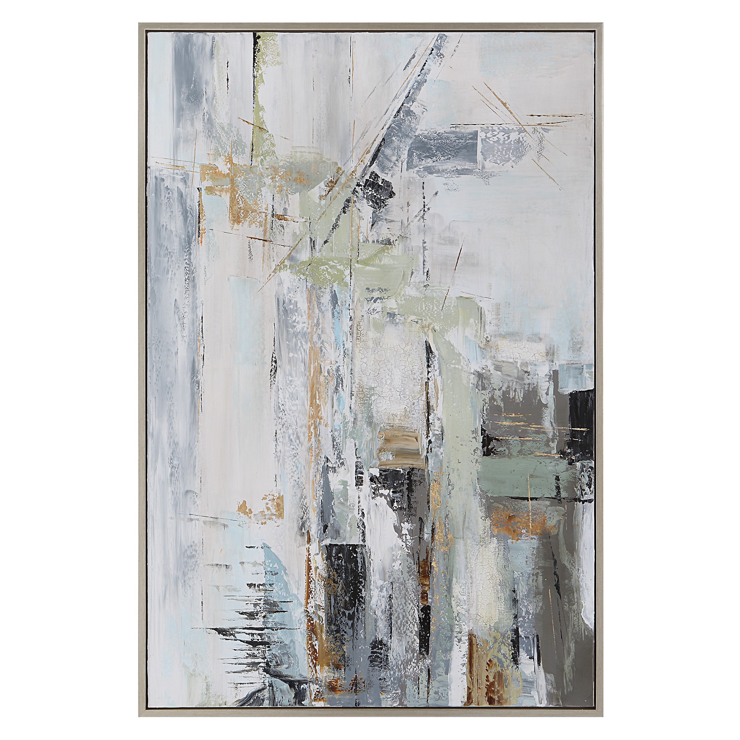Natural Springs Hand Painted Canvas Art by Uttermost