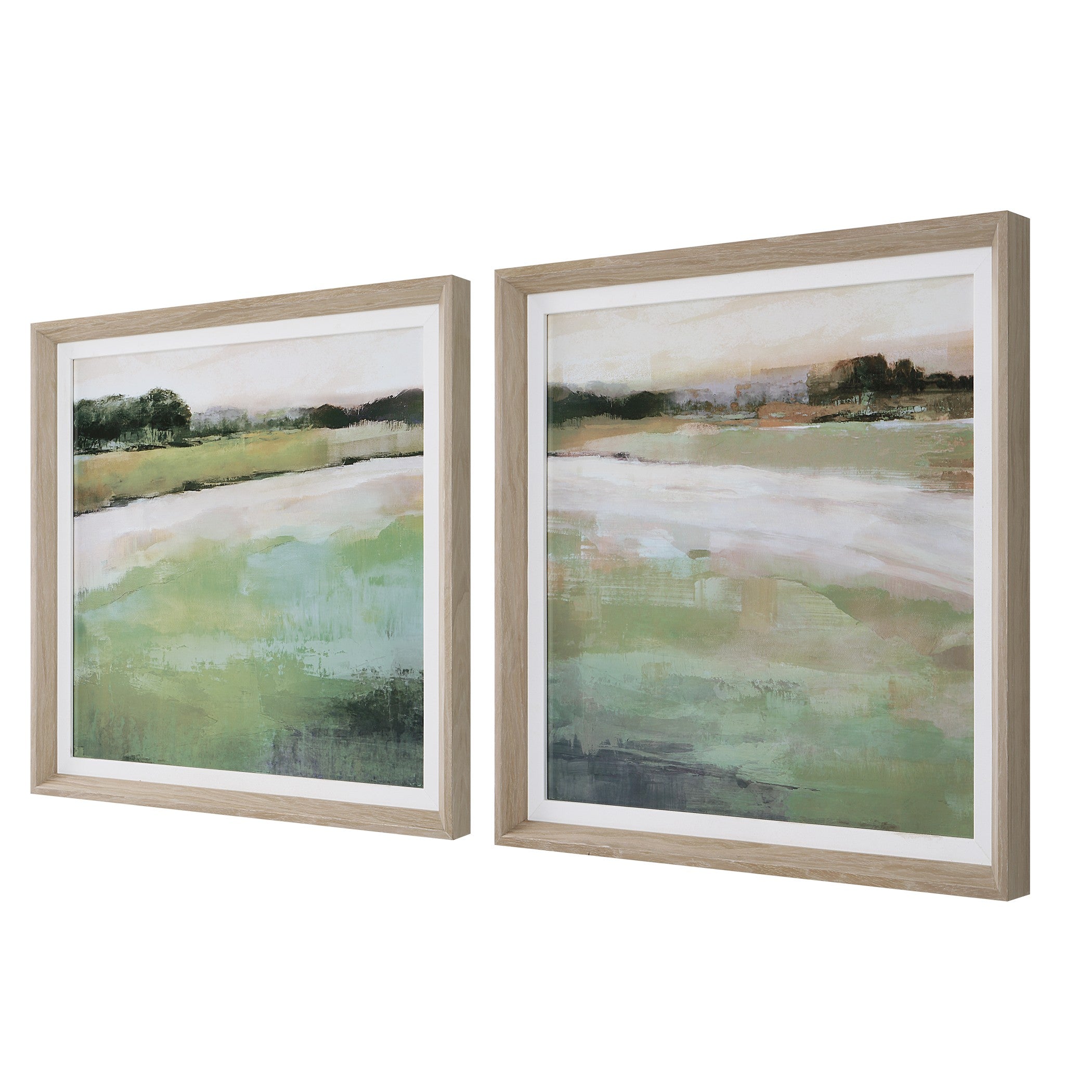 Vivid Vista Framed Prints - Set of 2 by Uttermost