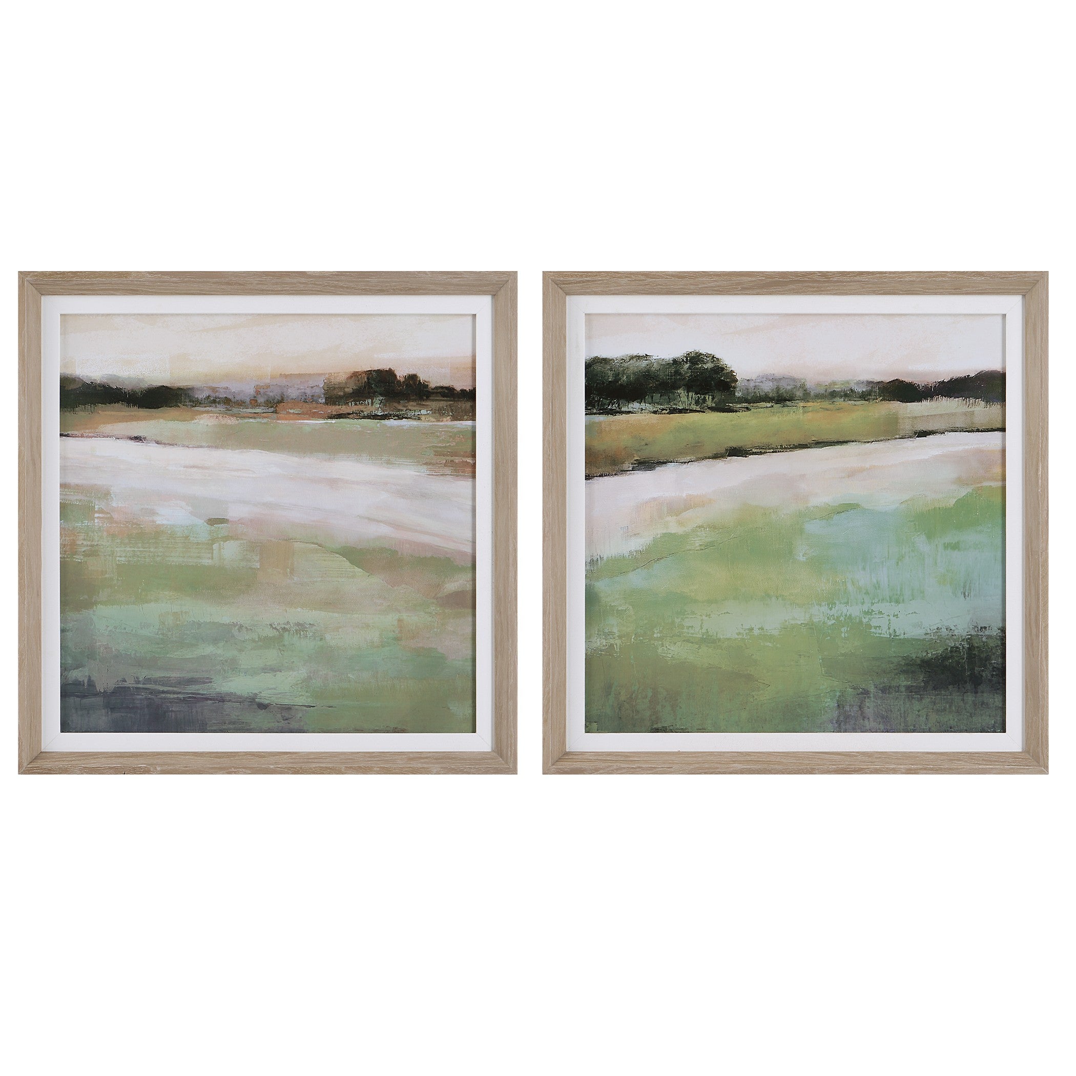 Vivid Vista Framed Prints - Set of 2 by Uttermost