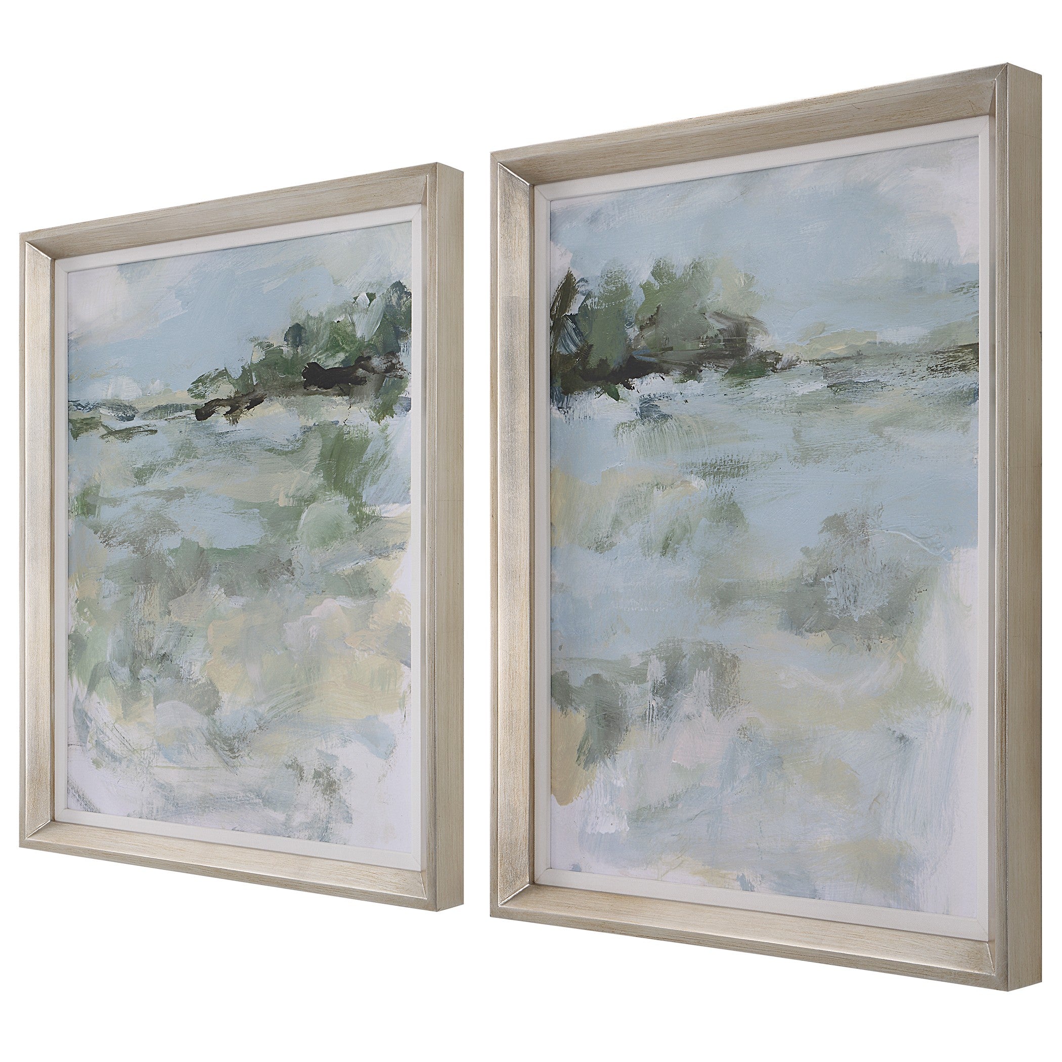 Far Away View Framed Prints - Set of 2 by Uttermost