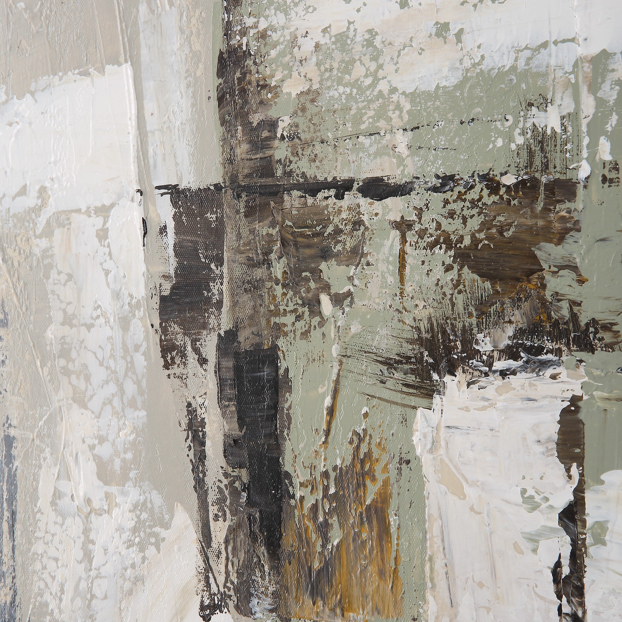 Intuition Hand Painted Abstract Canvas by Uttermost