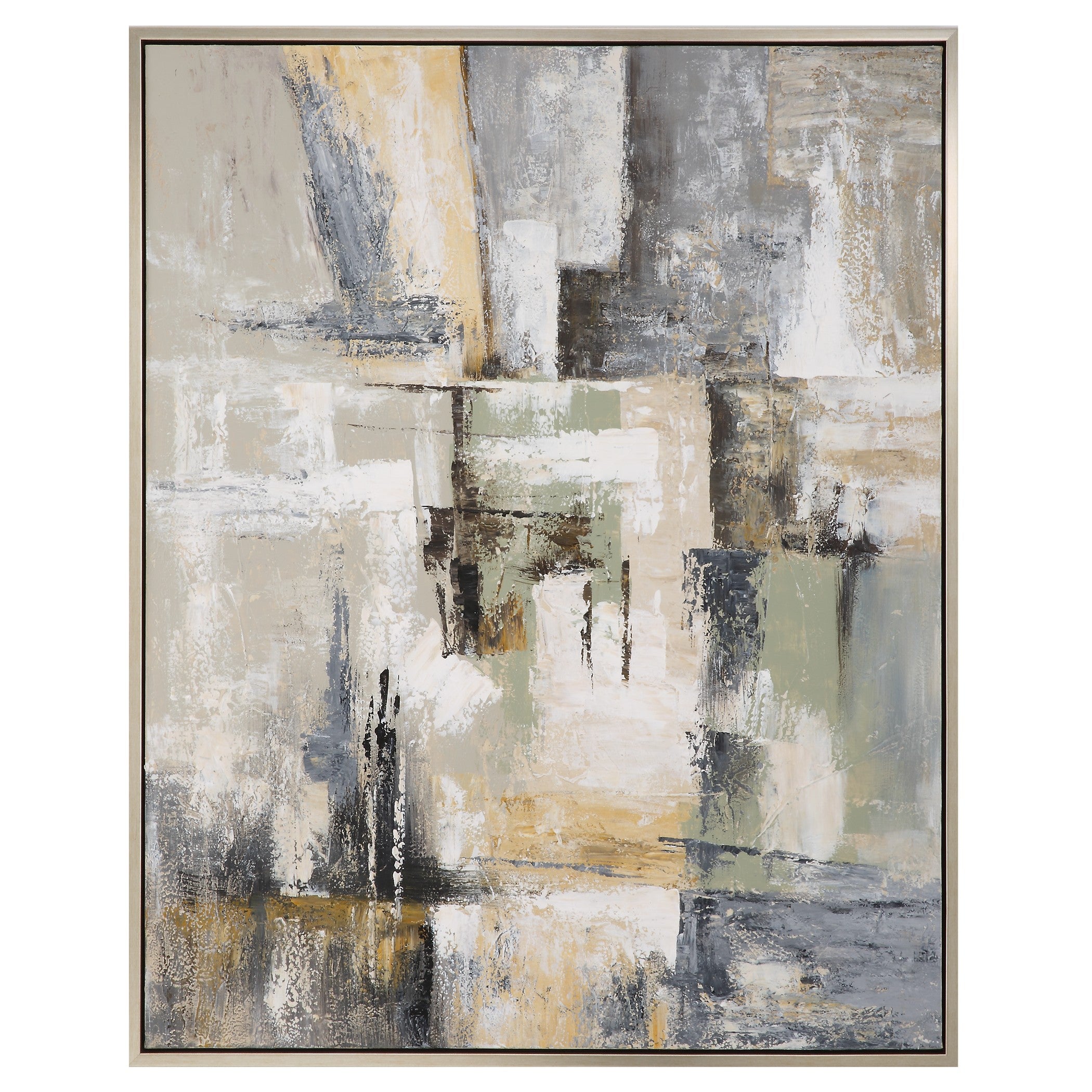 Intuition Hand Painted Abstract Canvas by Uttermost