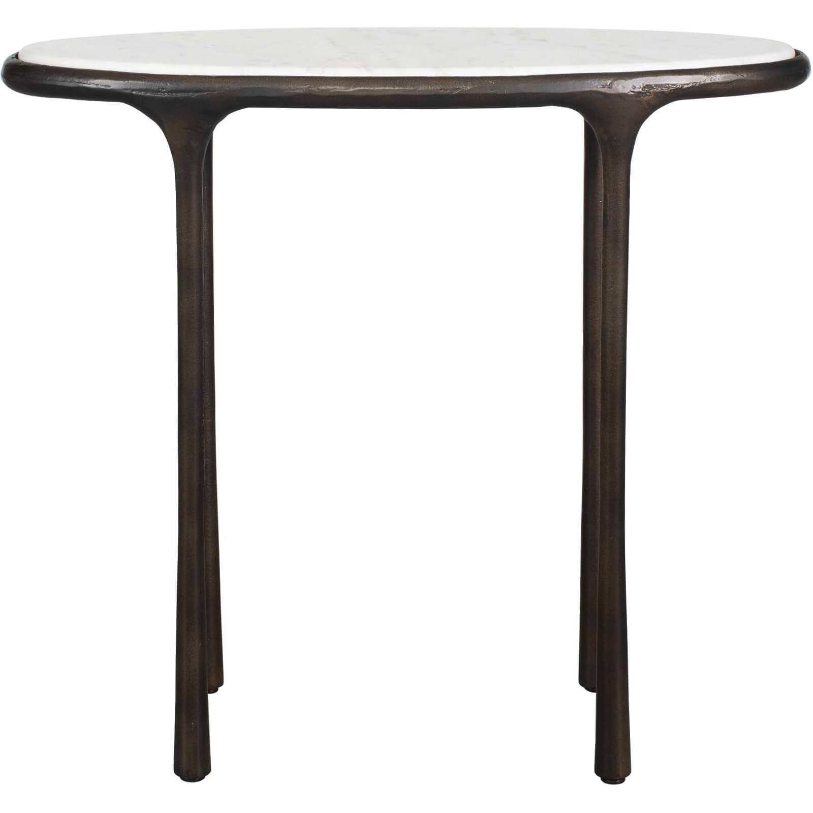 Ata Side Table in Dark Bronze by Uttermost