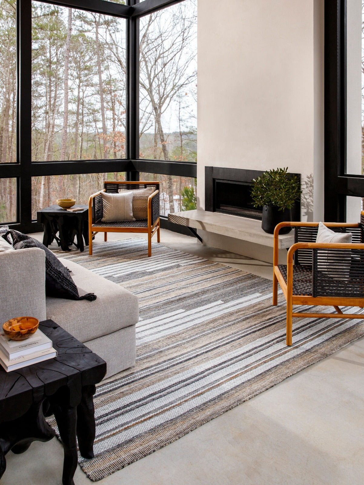 Azalea Hand Woven Rug by Keiichi