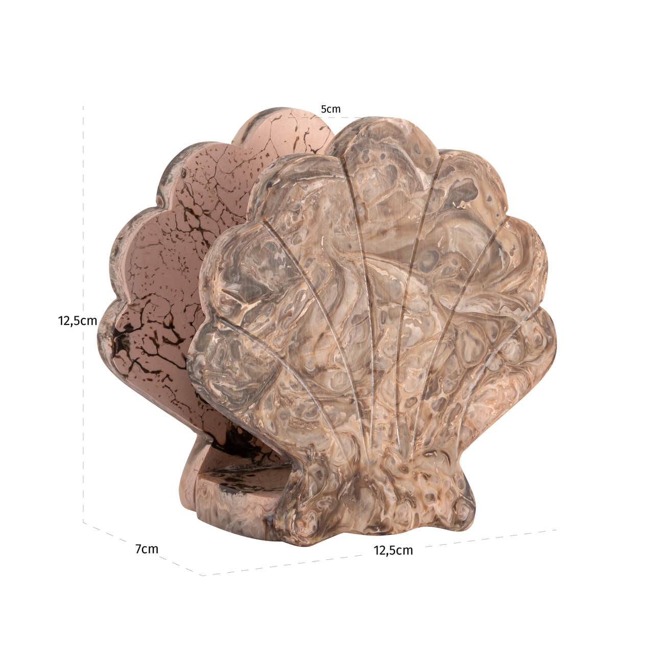 Shelly Chocolate Brown Napkin Holder by Richmond Interiors