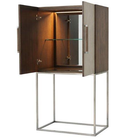 Bar Cabinet Travers in Mangrove by Theodore Alexander