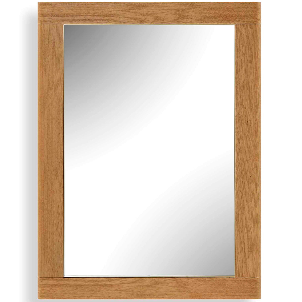 Bishop Gunstock Oak Mirror Uttermost