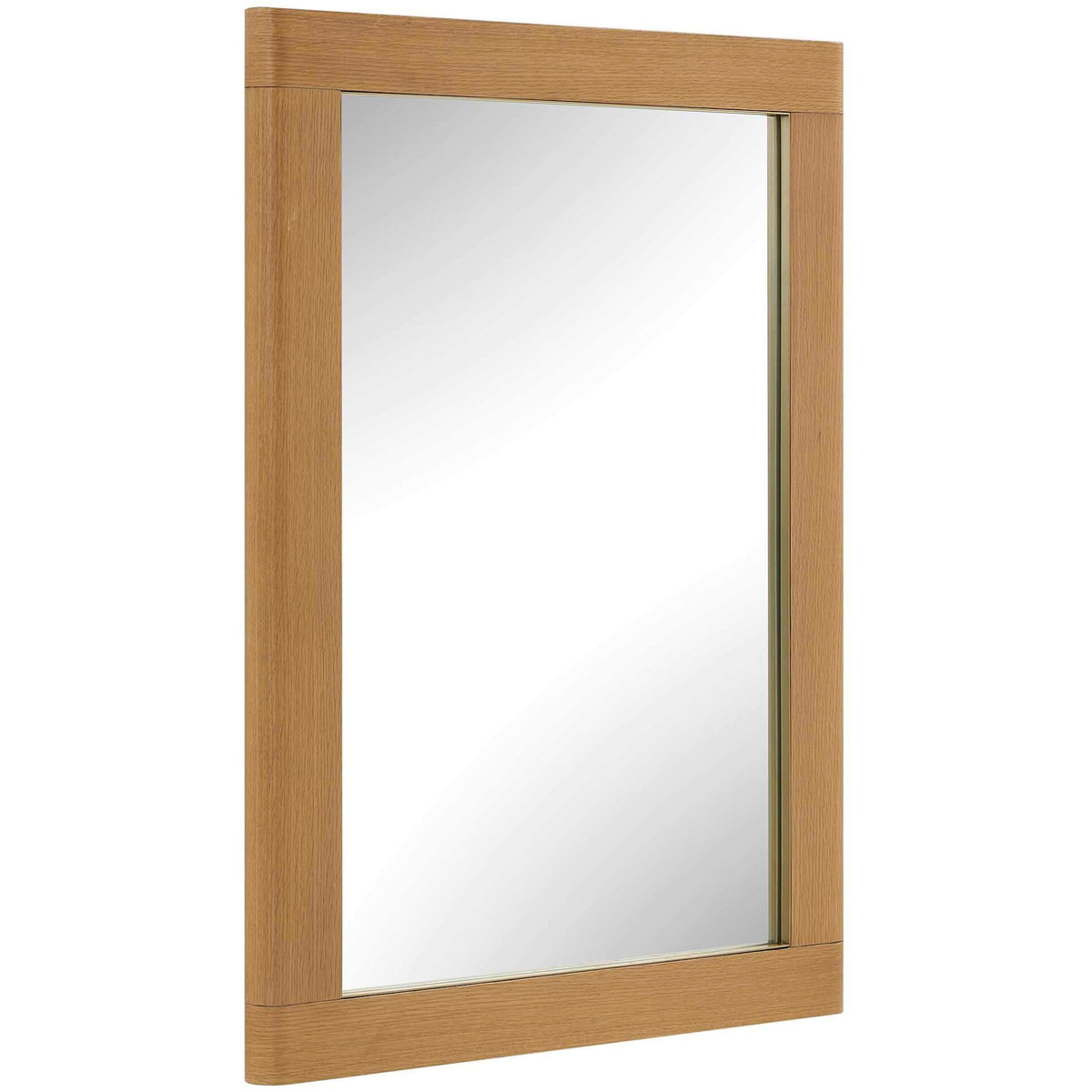 Bishop Gunstock Oak Mirror Uttermost