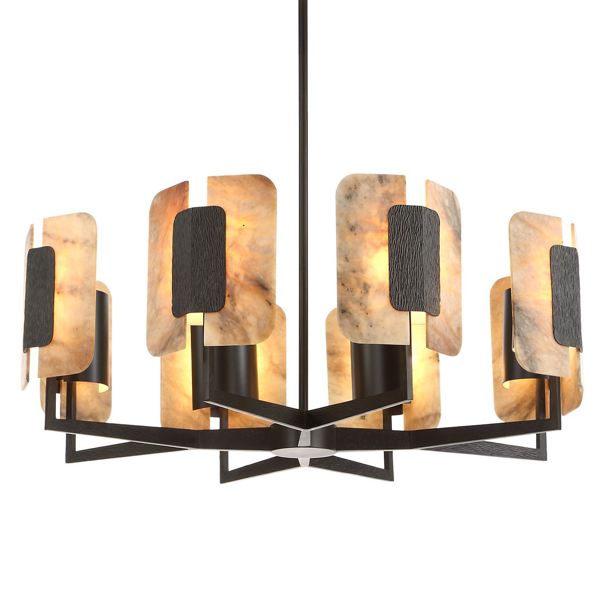 Open Book 8 Light Chandelier by Uttermost
