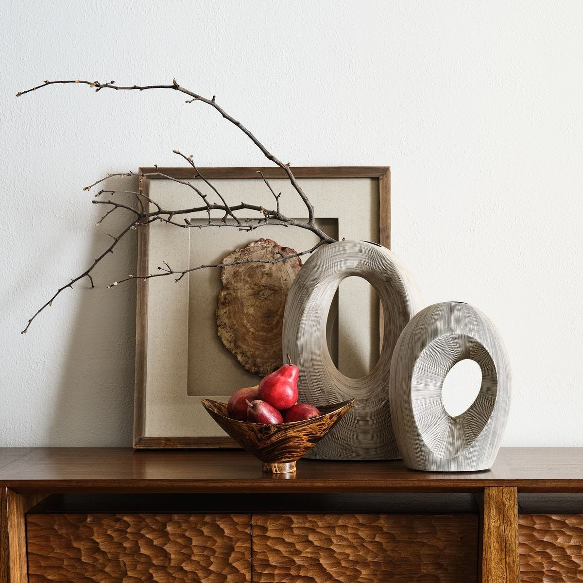 Dual Portals Vases - Set of 2 by Uttermost