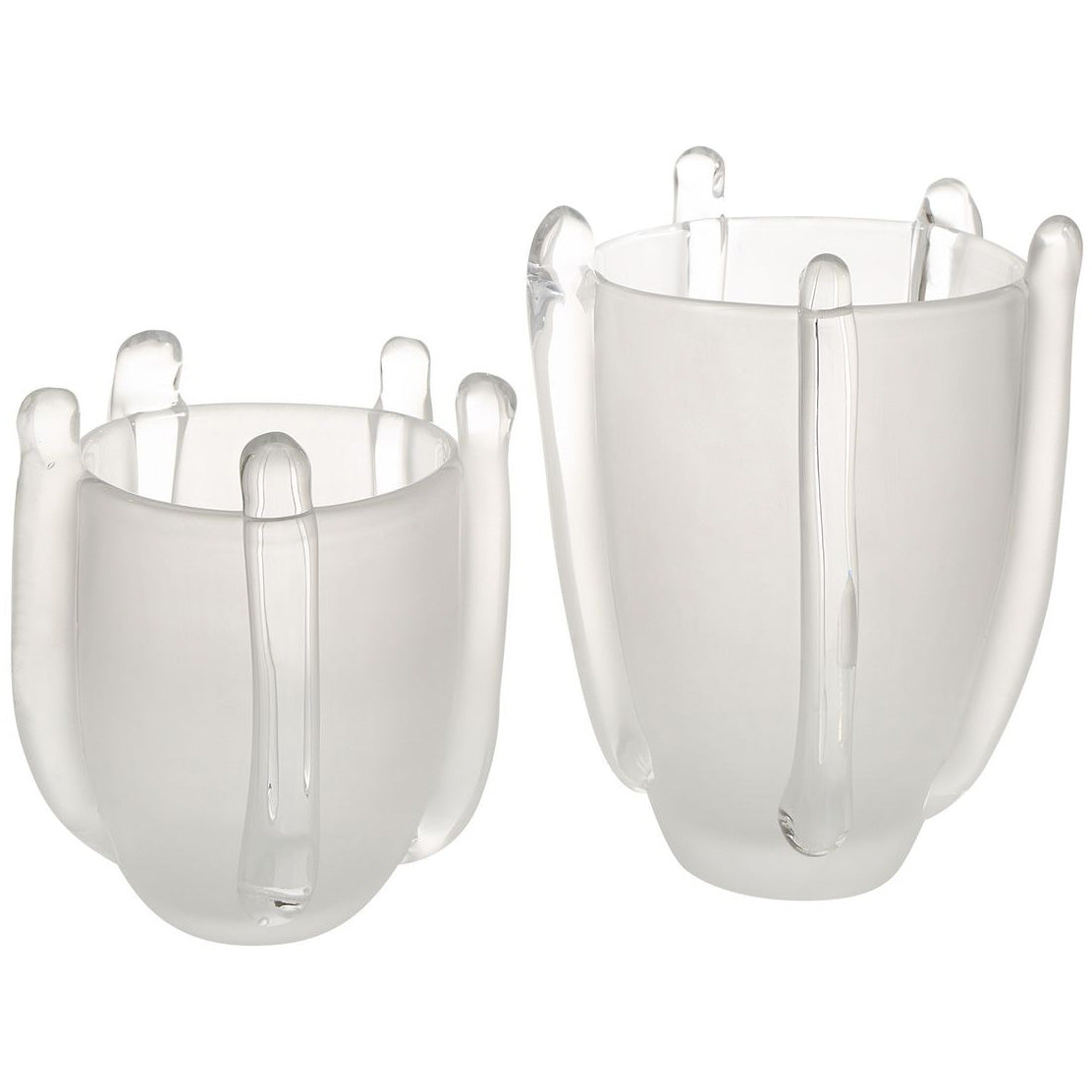 Earn Your Stripes Vases - Set of 2 by Uttermost