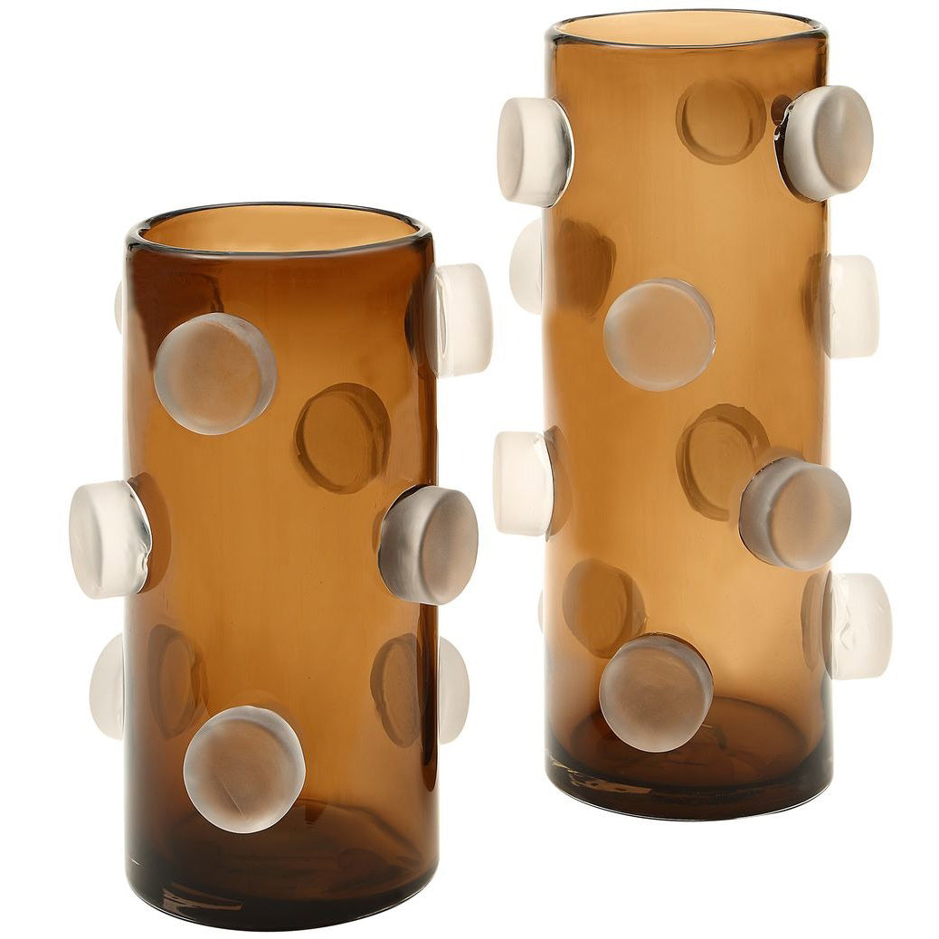 Feeling Pucky Vases - Set of 2 by Uttermost