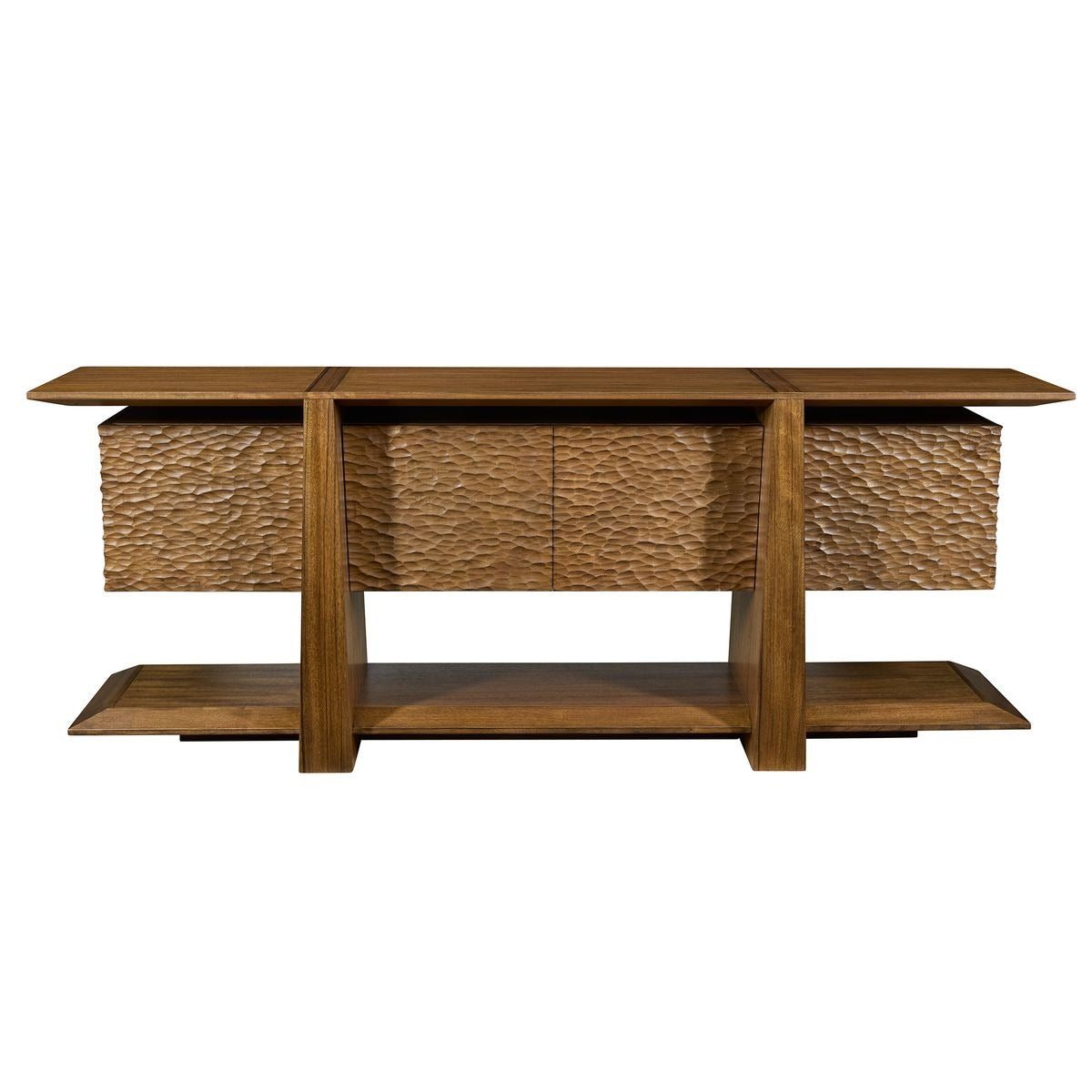 Hewned Joist 4 Door Cabinet by Uttermost