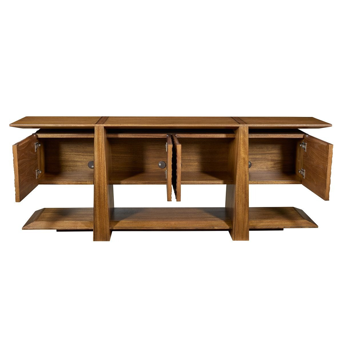 Hewned Joist 4 Door Cabinet by Uttermost