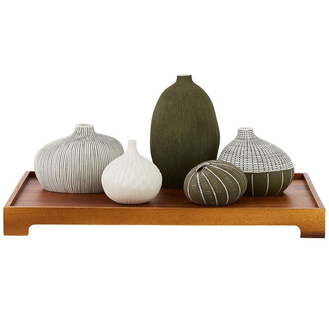 Nestling Vases in Forest - Set of 5 by Uttermost