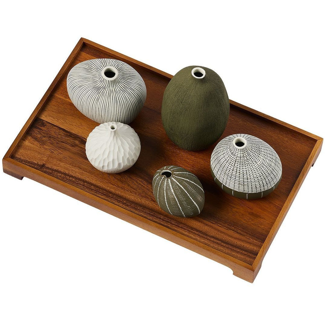 Nestling Vases in Forest - Set of 5 by Uttermost