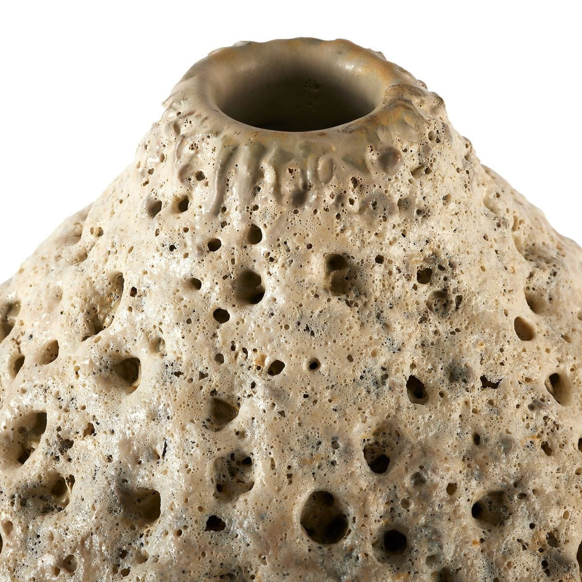 Out of my Gourd Vase in Off-White - Large by Uttermost