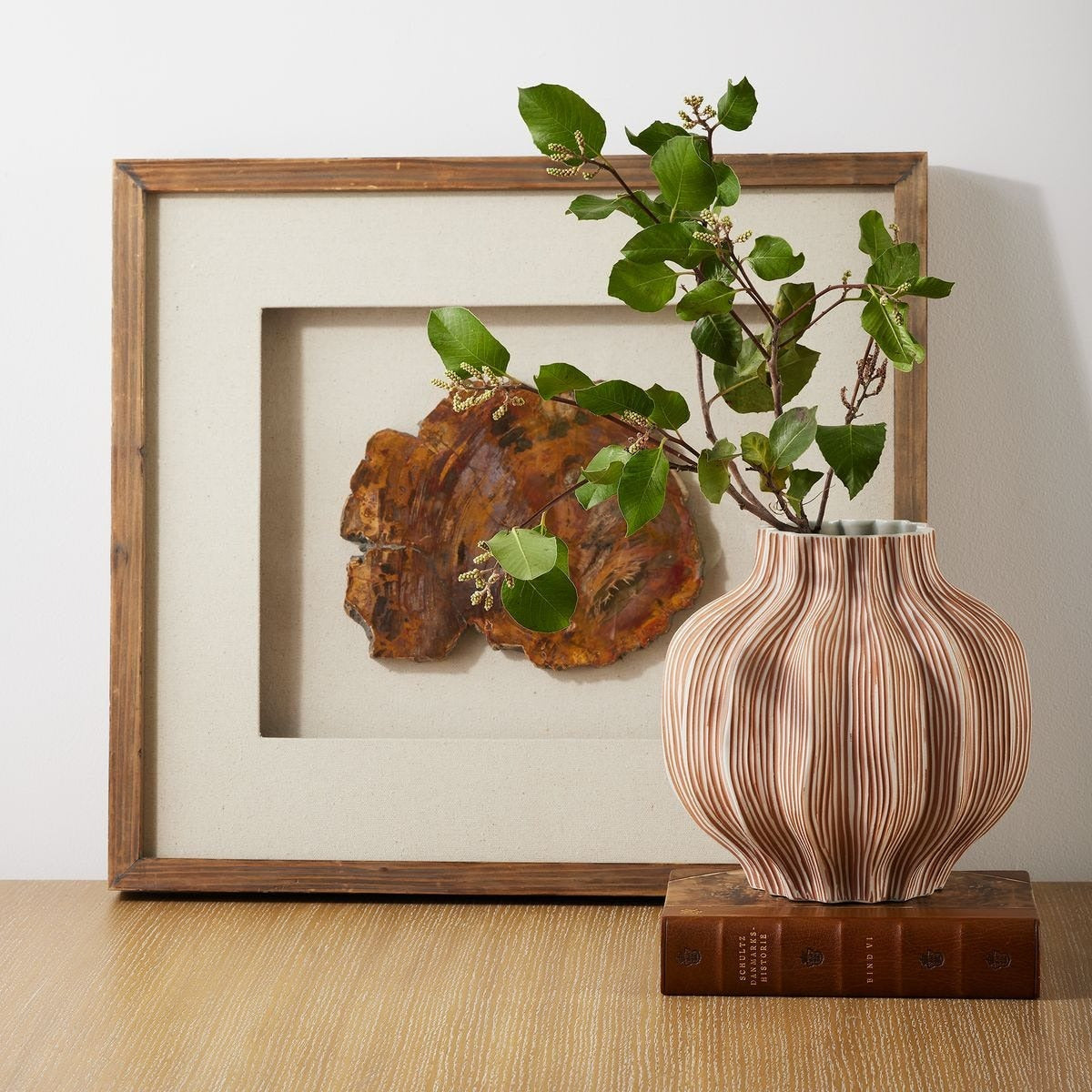 Pleated Vase by Uttermost