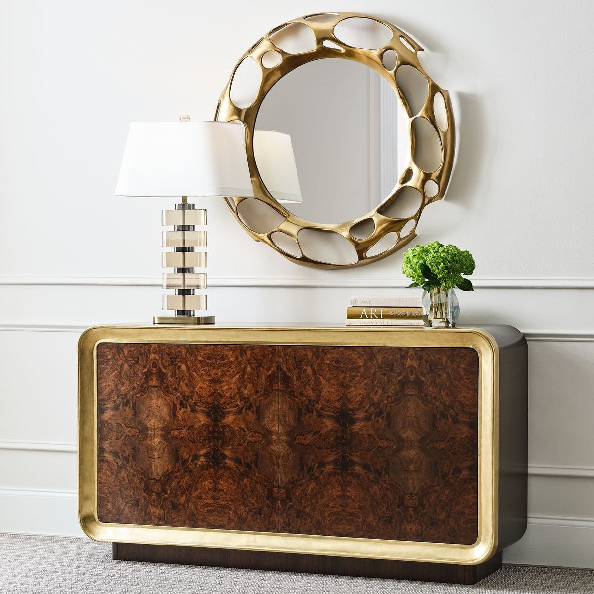 Swiss Cheese Mirror - Small by Uttermost