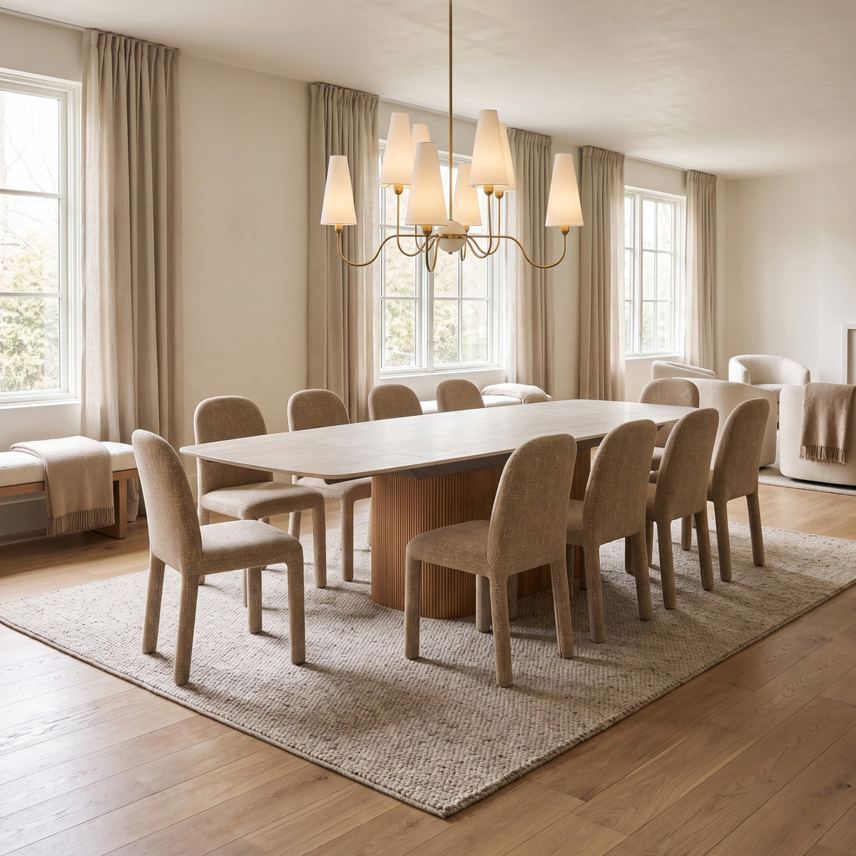 Bradwell Extending Dining Table - 200-300cm Keiichi