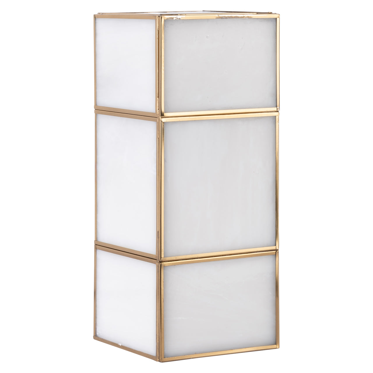 Sofia Antique Brass & Glass Small Wall Light by Richmond Interiors