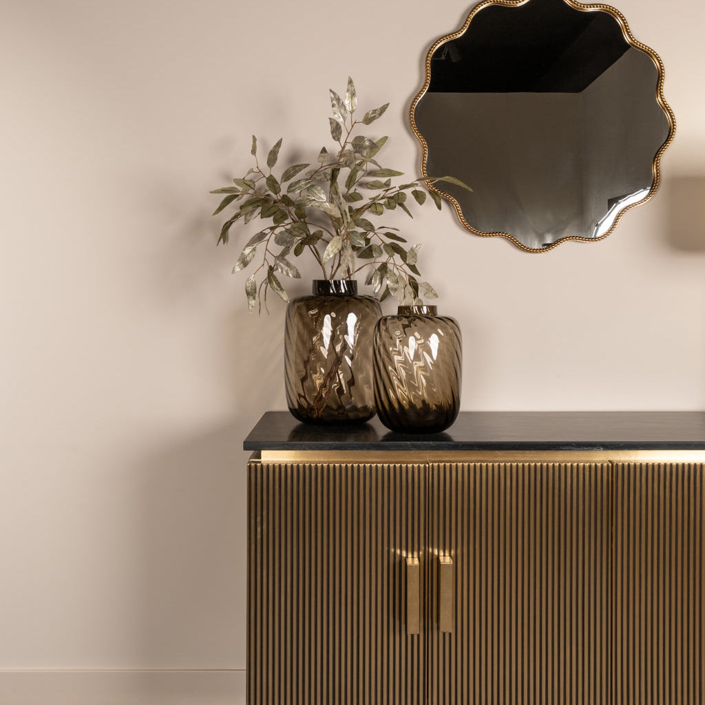 Elora Brown Vase - Large by Richmond Interiors