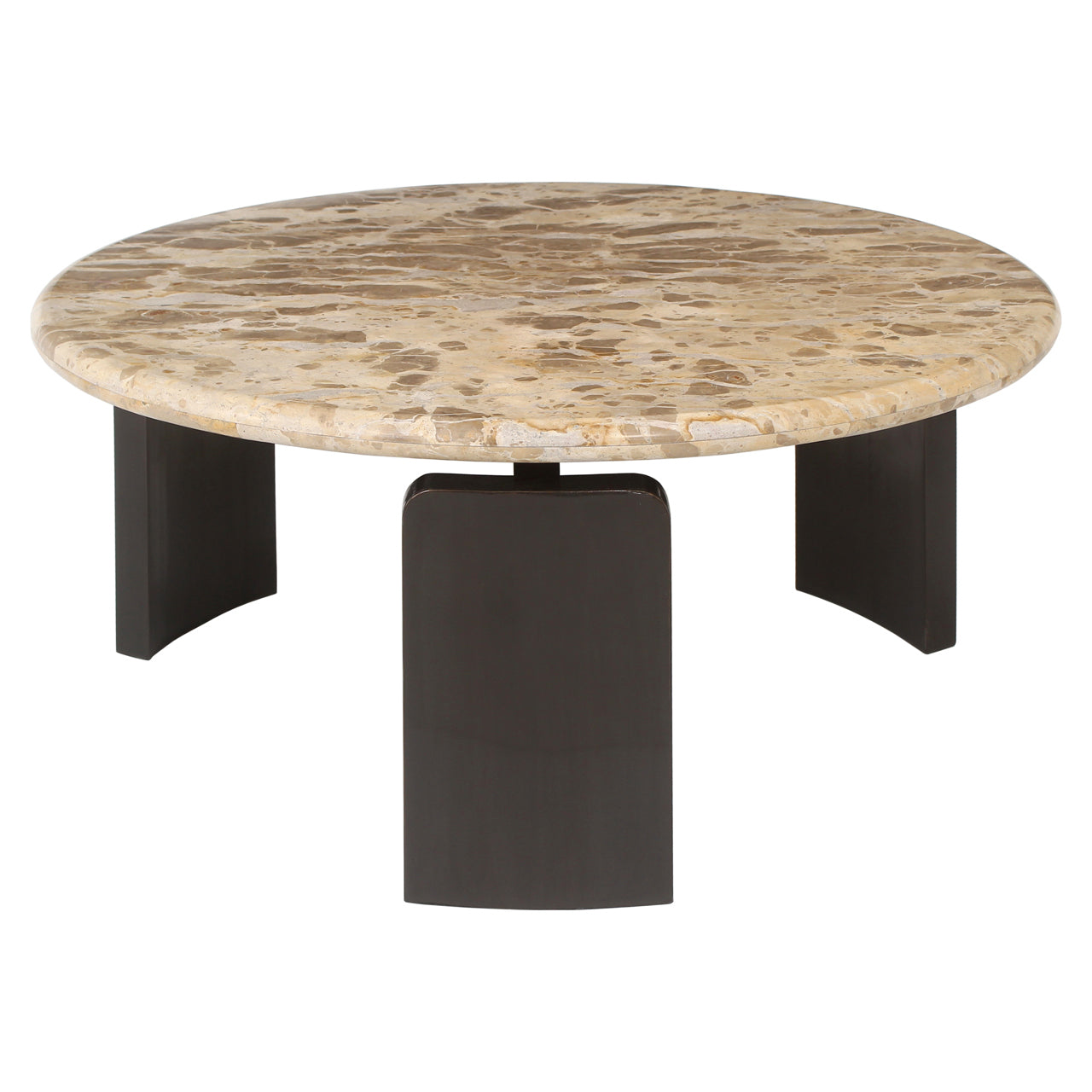 Bayonne Bronze & Marble Coffee Table (Set of 2) by Richmond Interiors