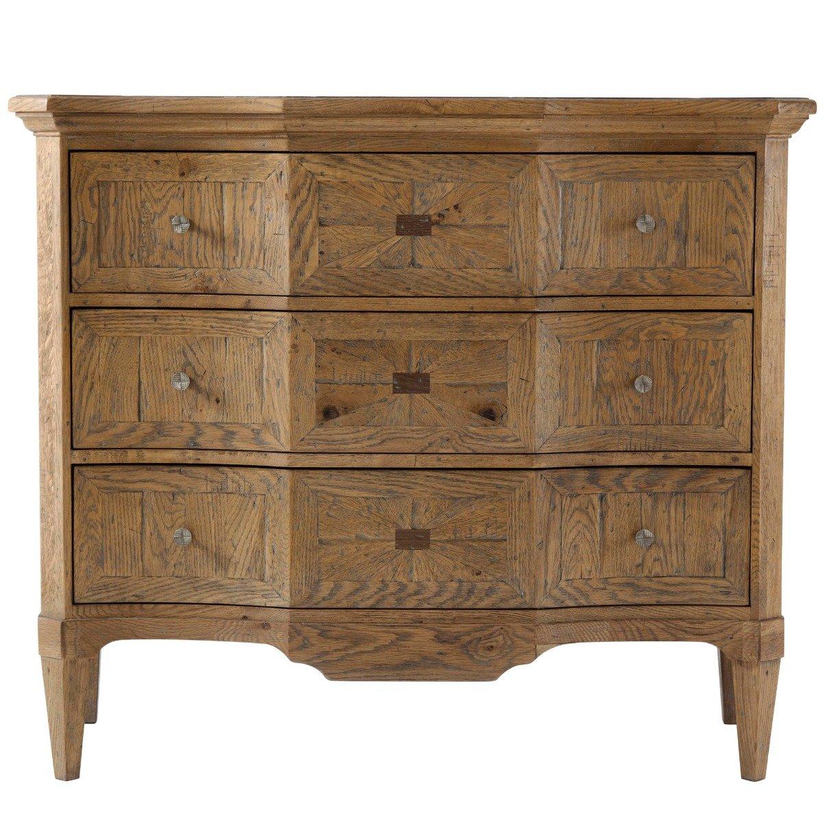 Rollin Chest of Drawers in Echo Oak by Theodore Alexander