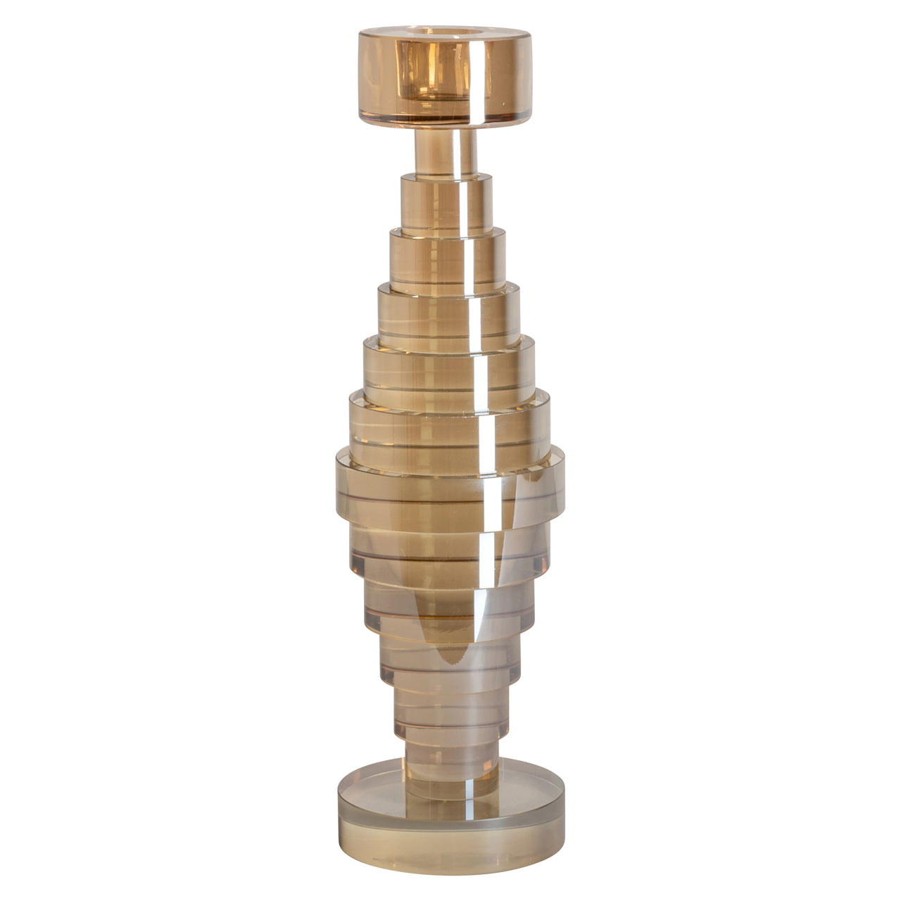 Bryn Champagne Large Candle Holder by Richmond Interiors