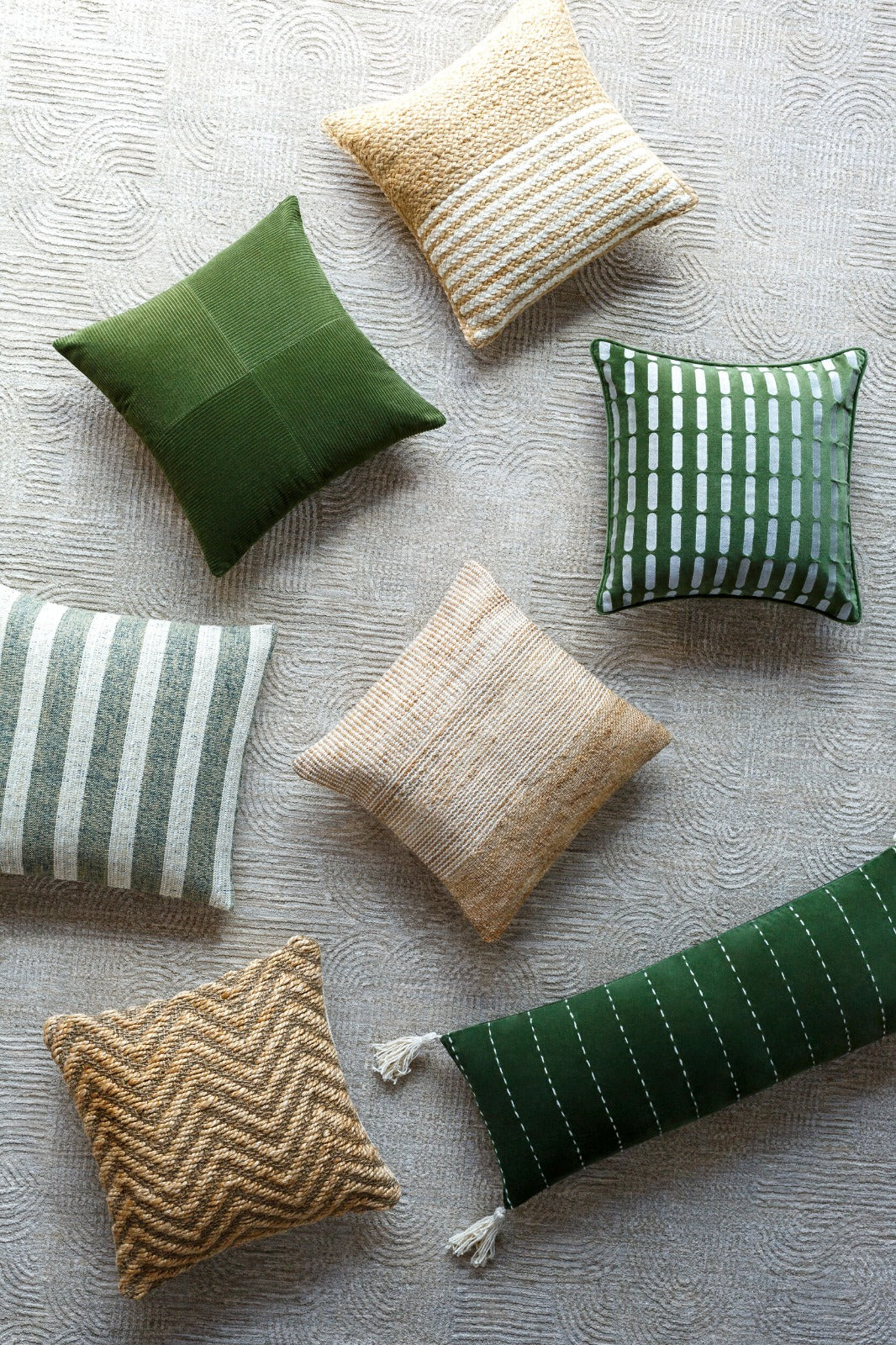Rafer Woven Cushion by Keiichi