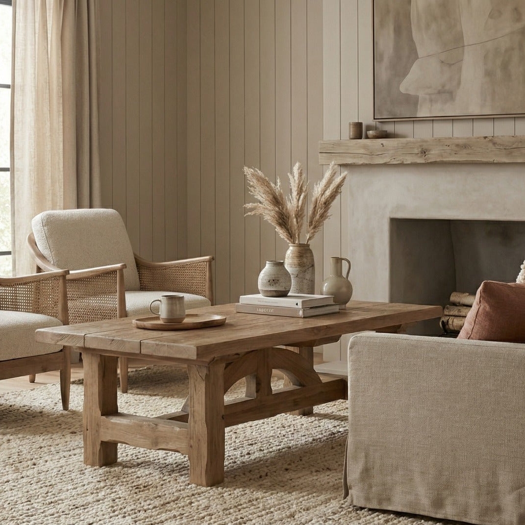 Ironbridge Solid Oak Coffee Table by Keiichi