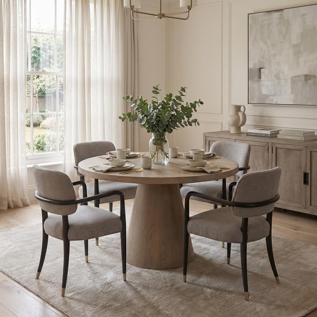 Harmony Round Dining Table by Hooker