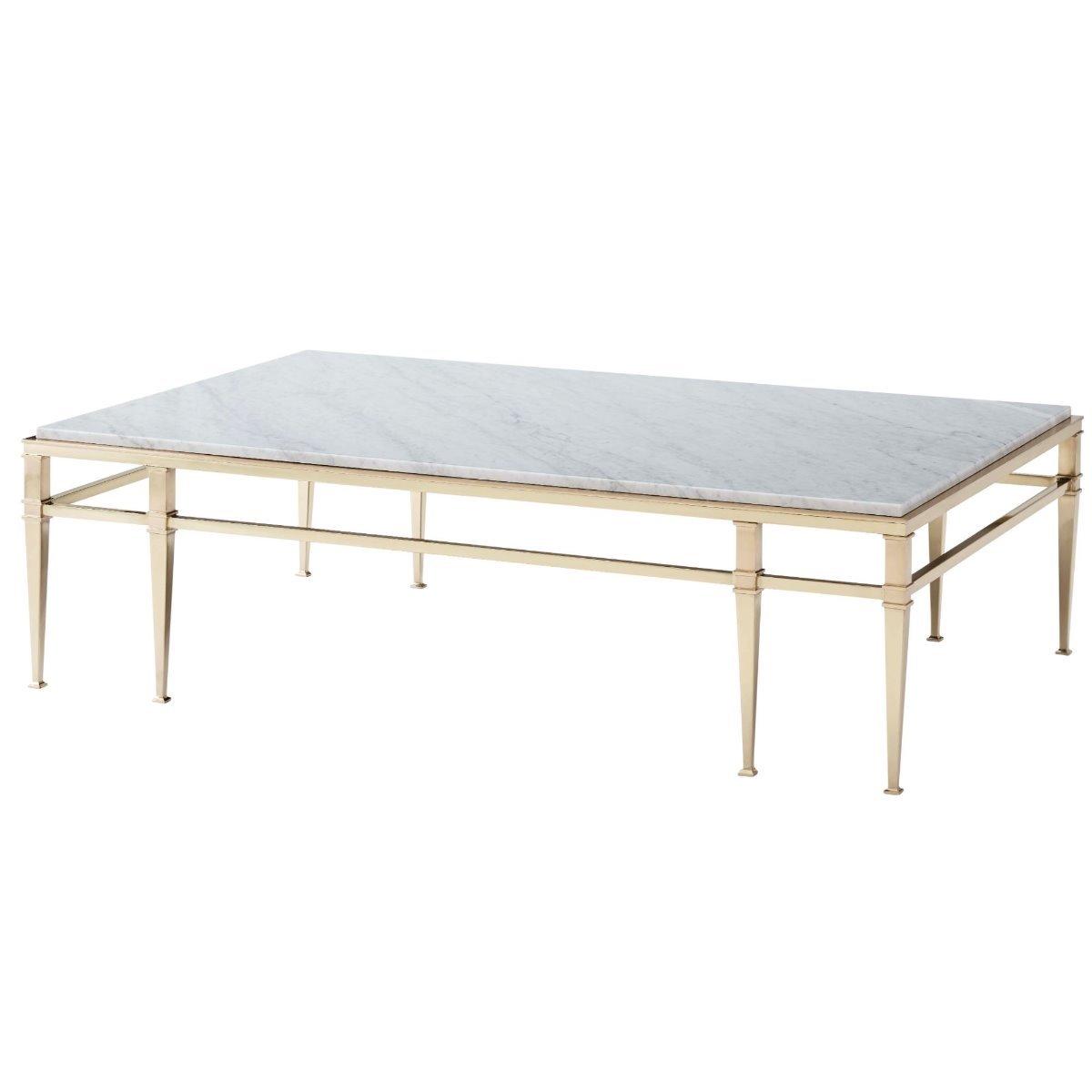Coffee Table Annalyn in Marble by Theodore Alexander