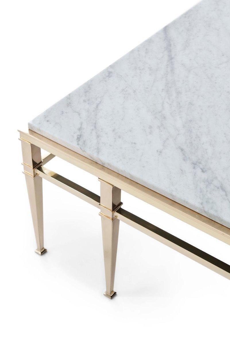 Coffee Table Annalyn in Marble by Theodore Alexander