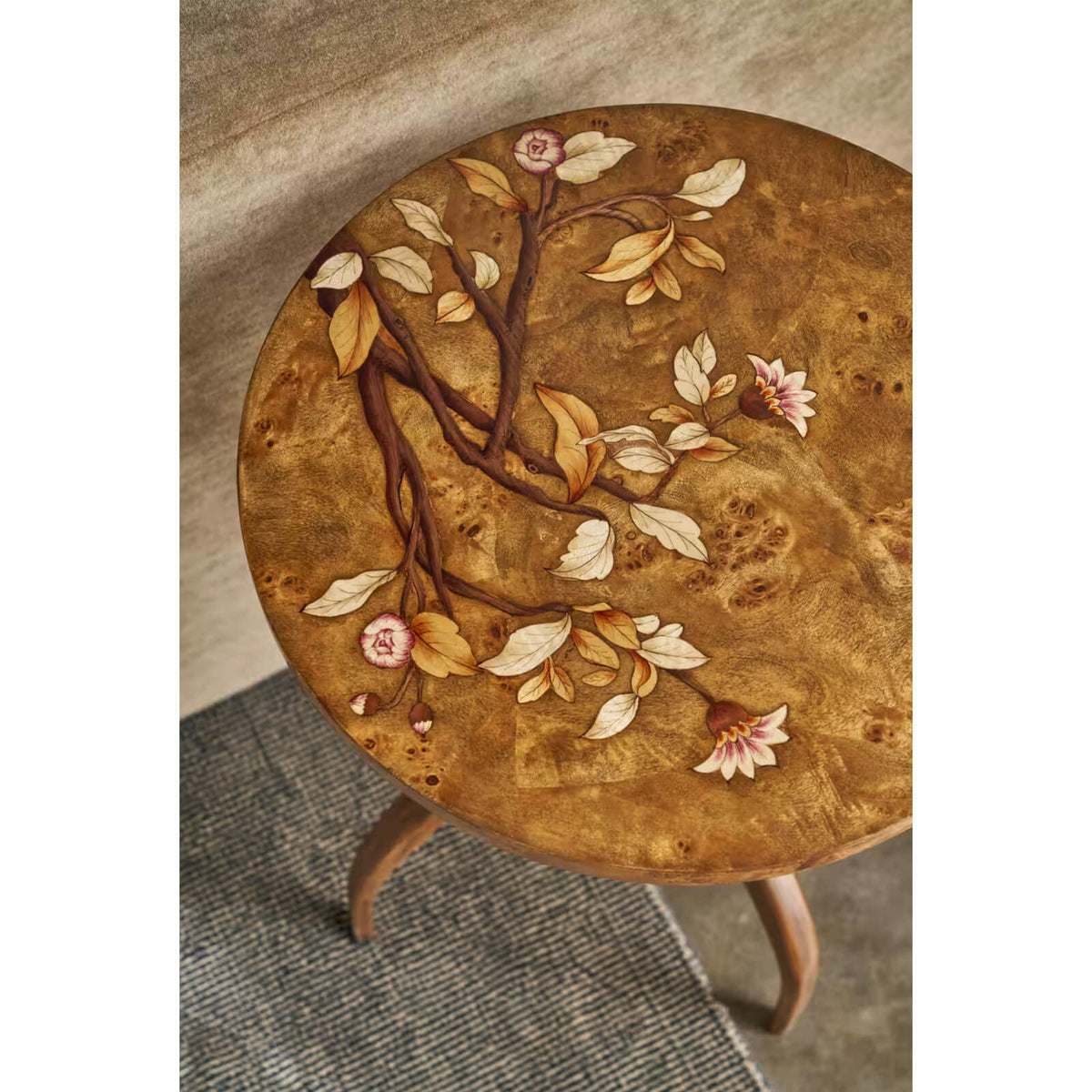 Corolla Drink Table by Theodore Alexander